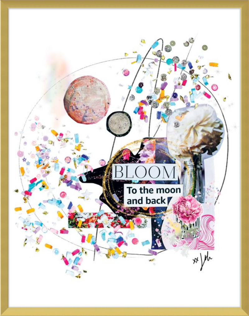 bloom to the moon and back