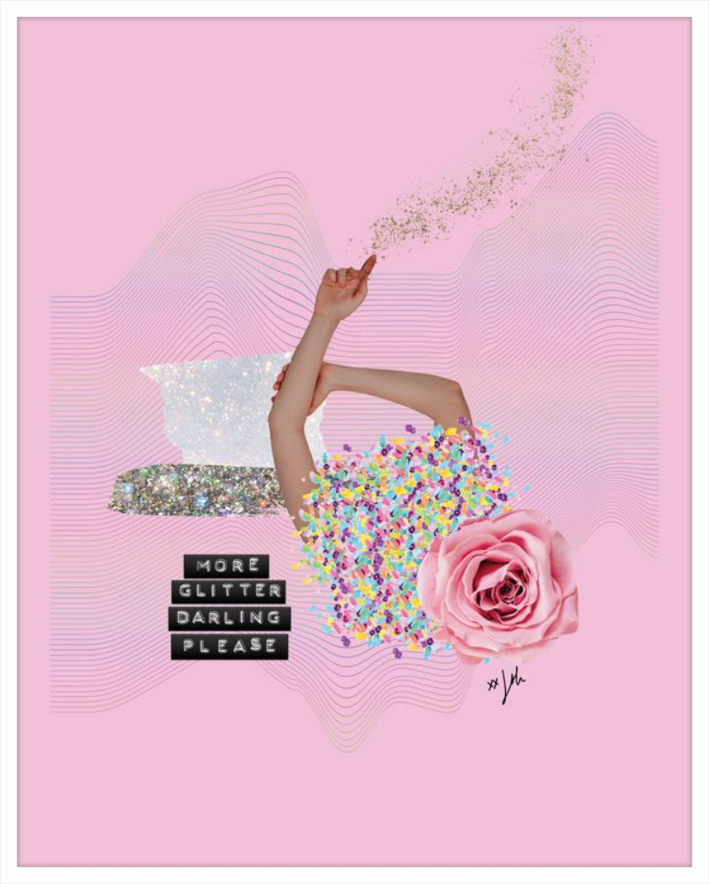 more glitter darling please