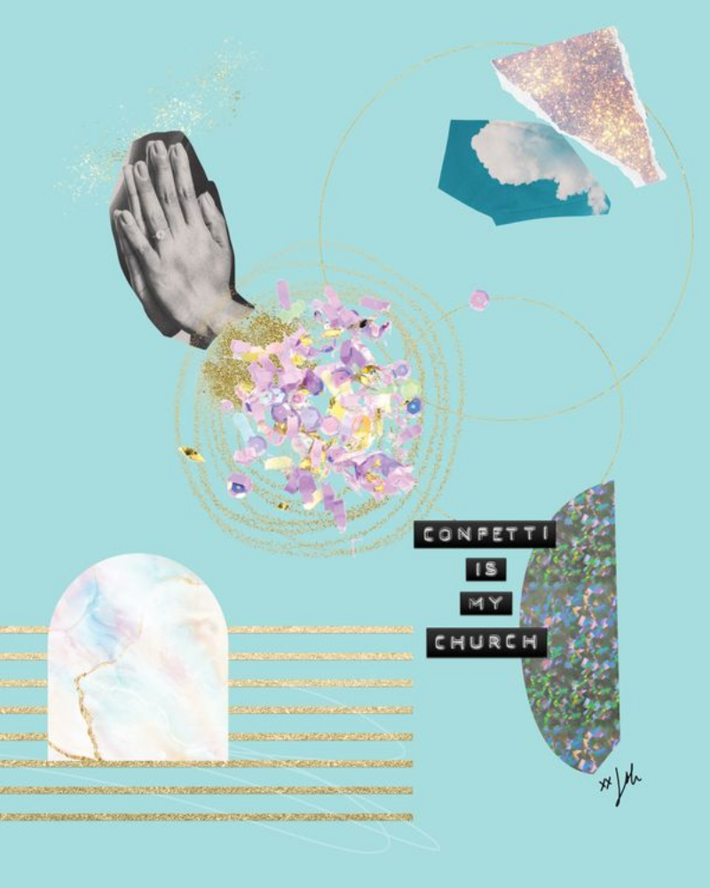 confetti is my church