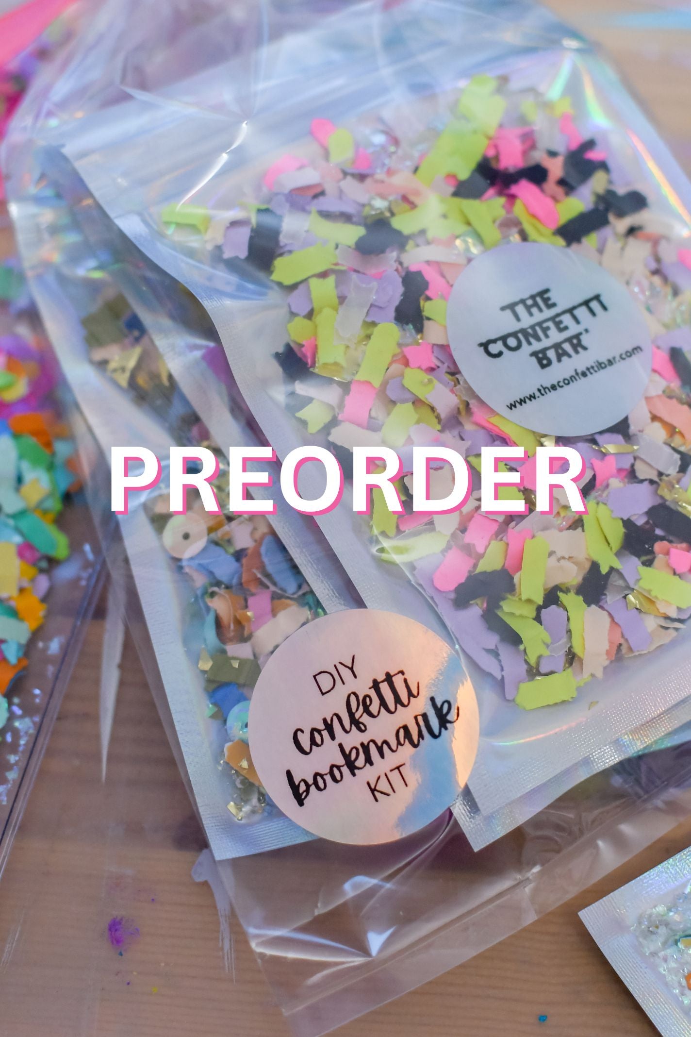{Preorder} DIY Confetti Bookmark Kit