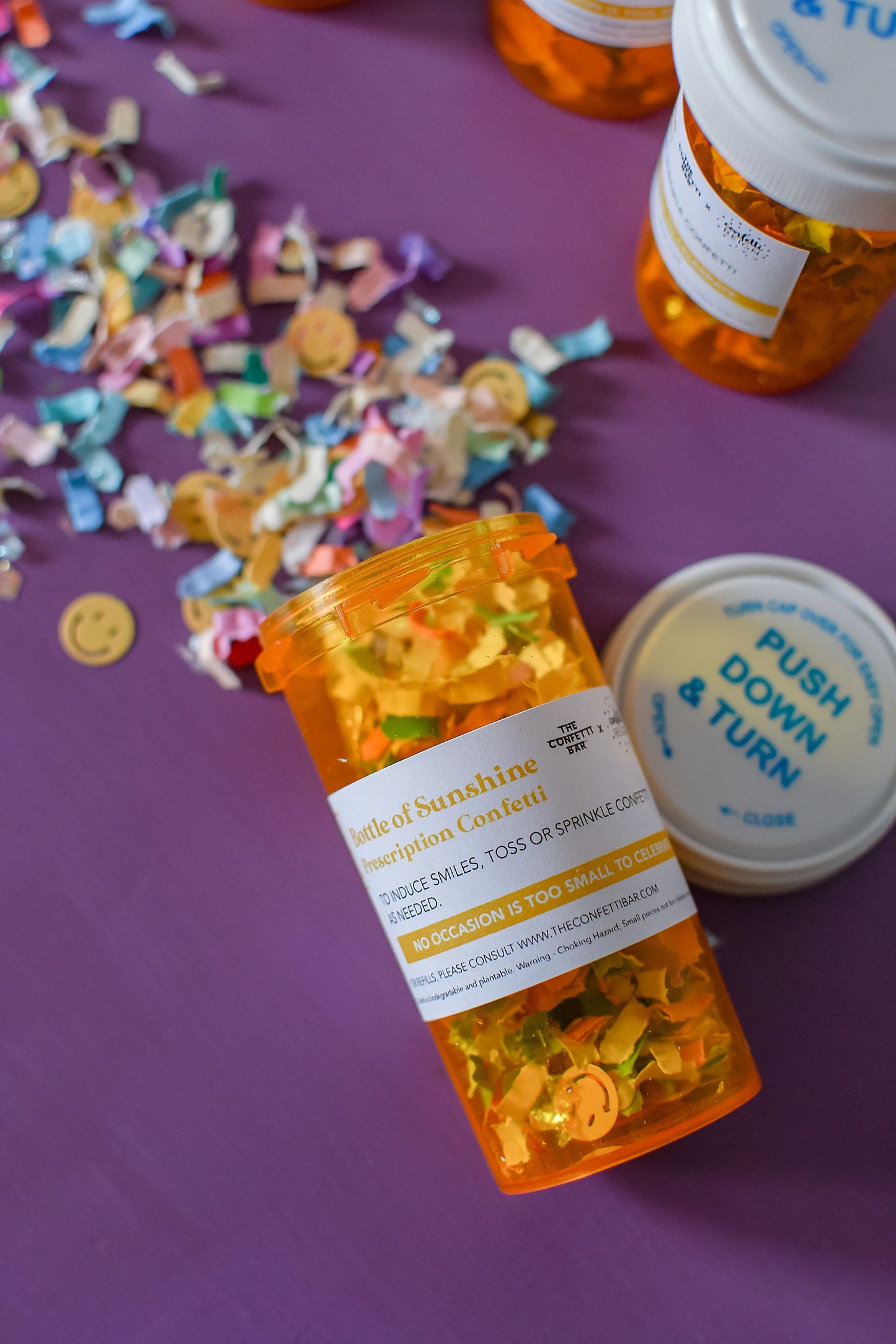 Bottle of Sunshine Prescription Confetti