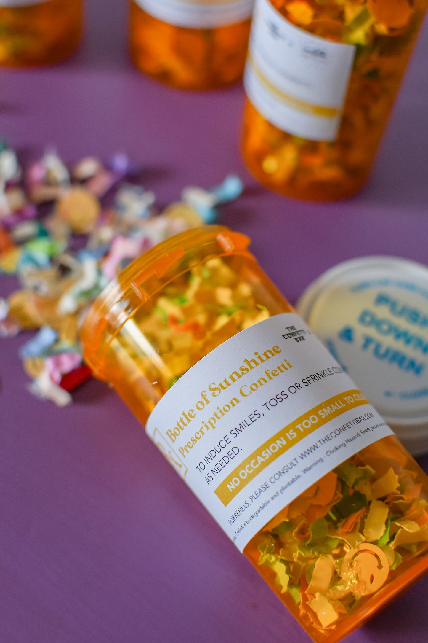 Bottle of Sunshine Prescription Confetti