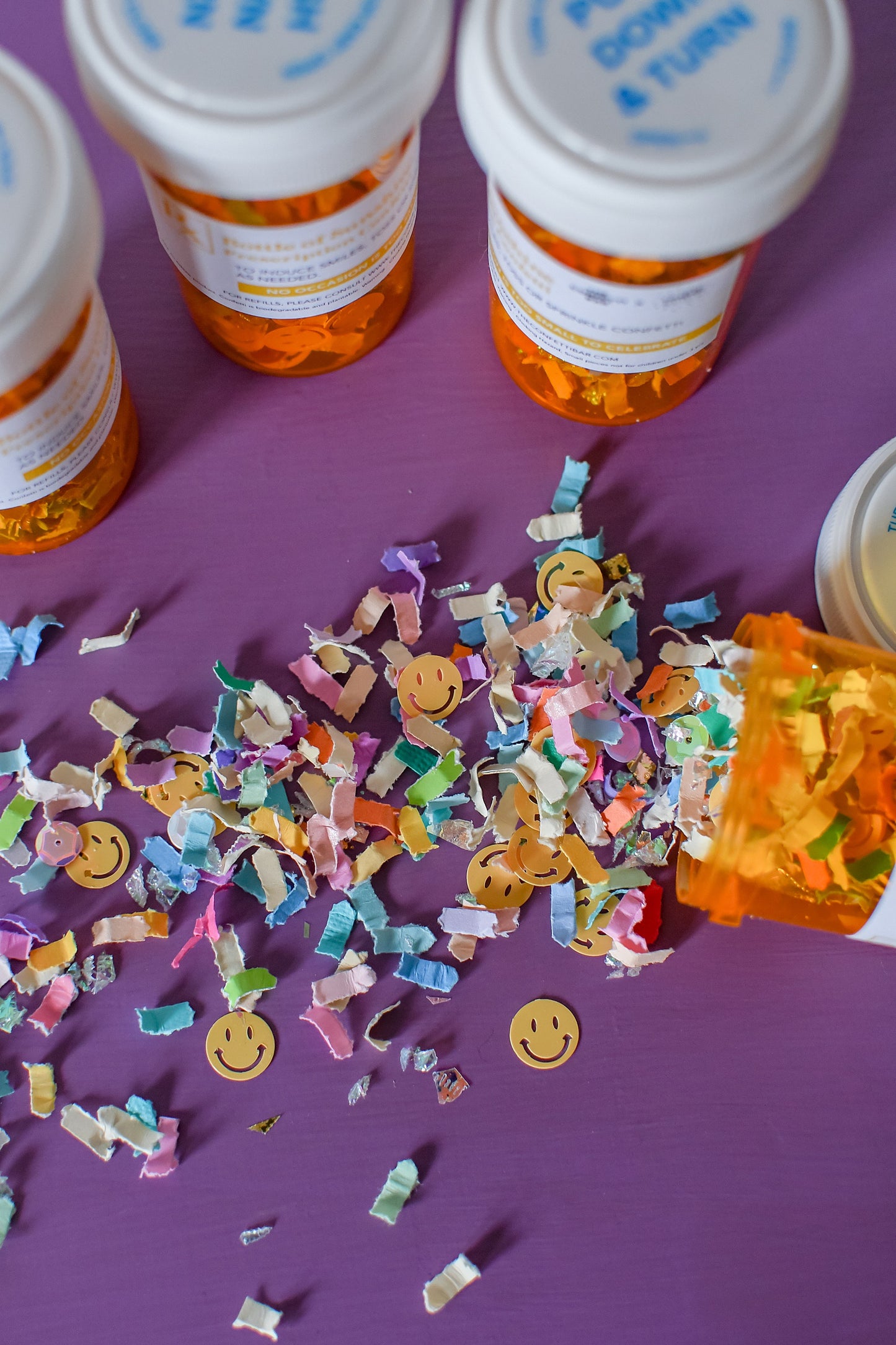 Bottle of Sunshine Prescription Confetti