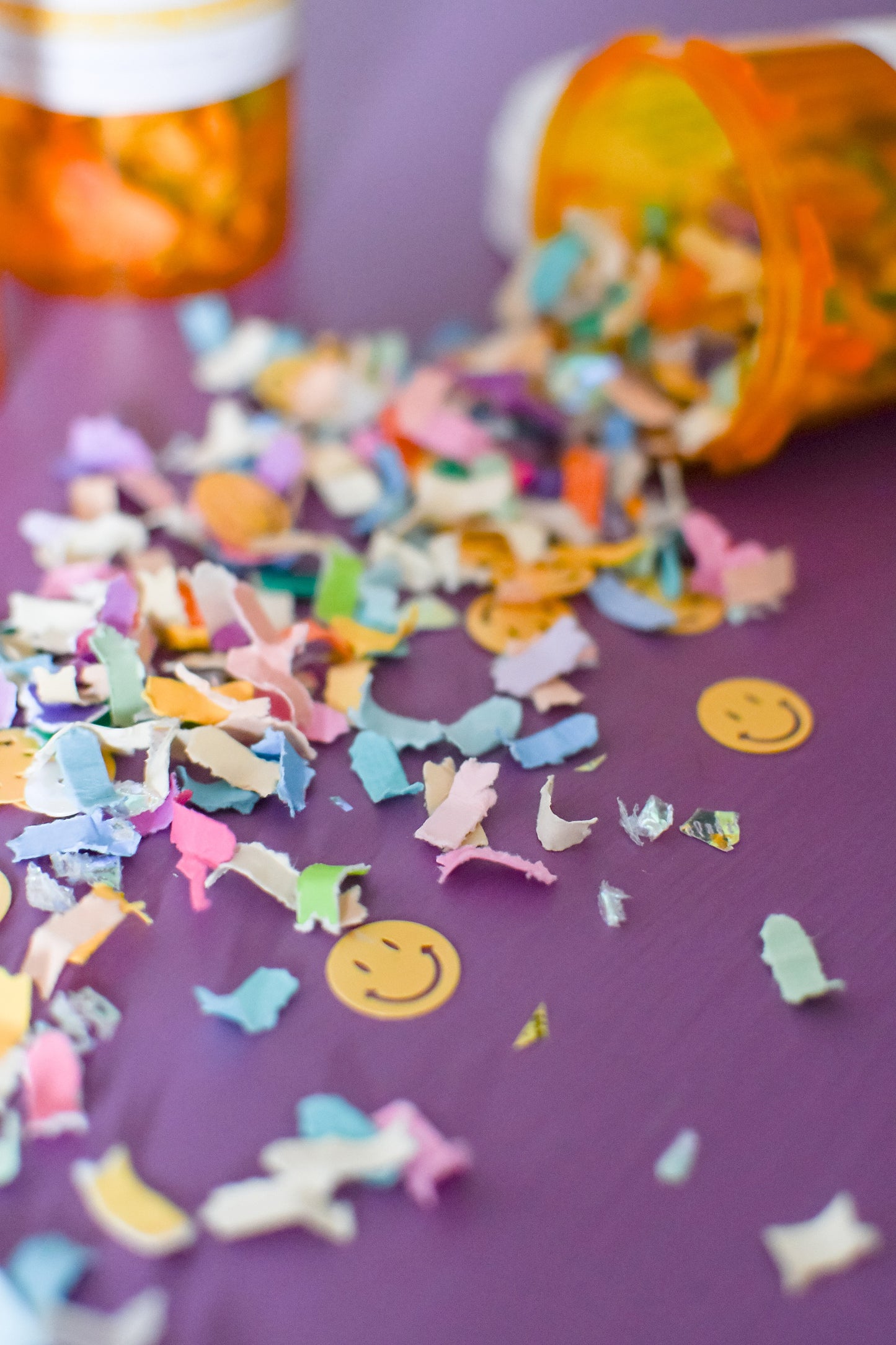 Bottle of Sunshine Prescription Confetti
