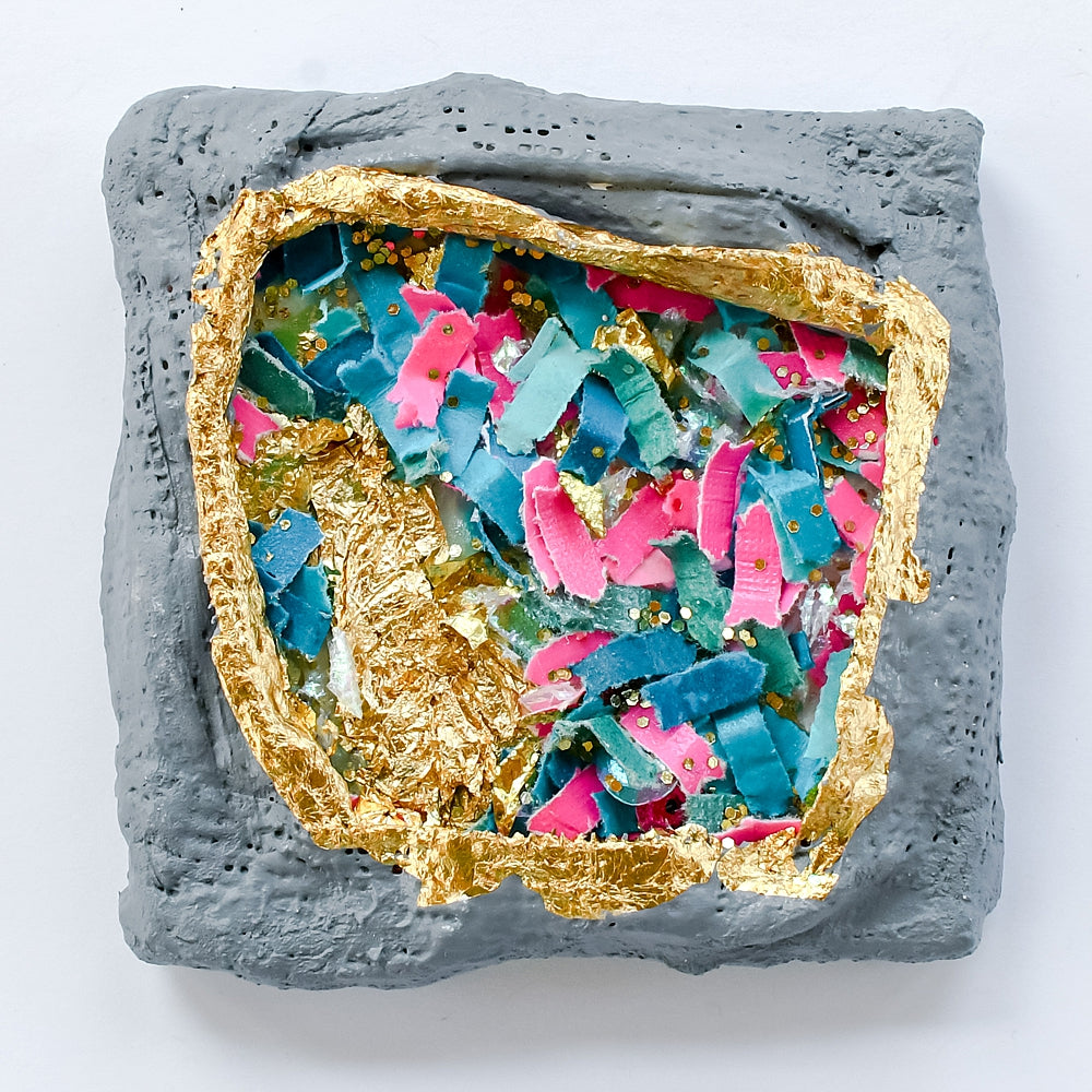 Confetti Geode Art