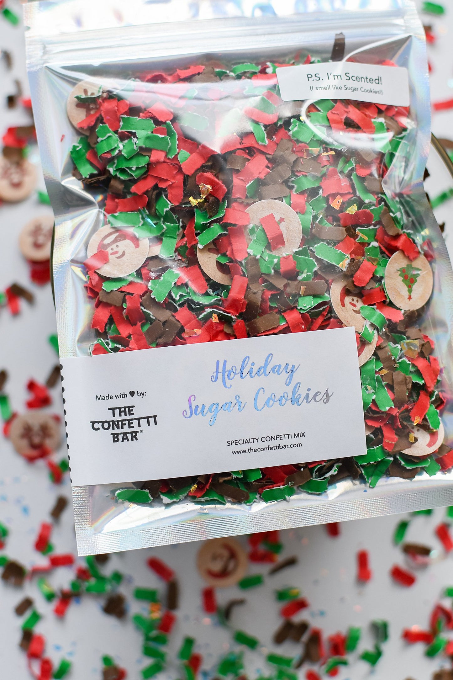 Holiday Sugar Cookies confetti mix