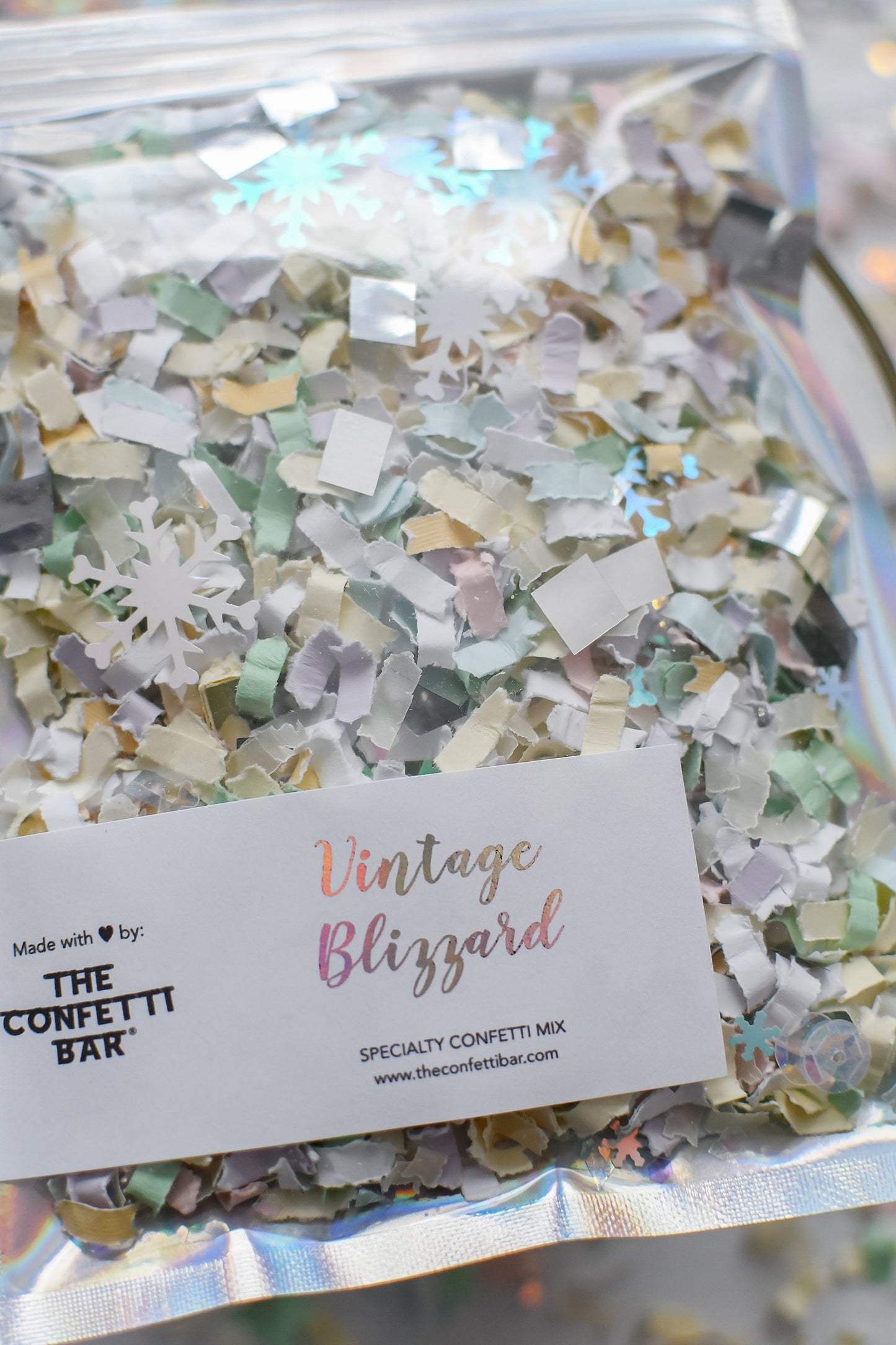 Vintage Blizzard confetti mix