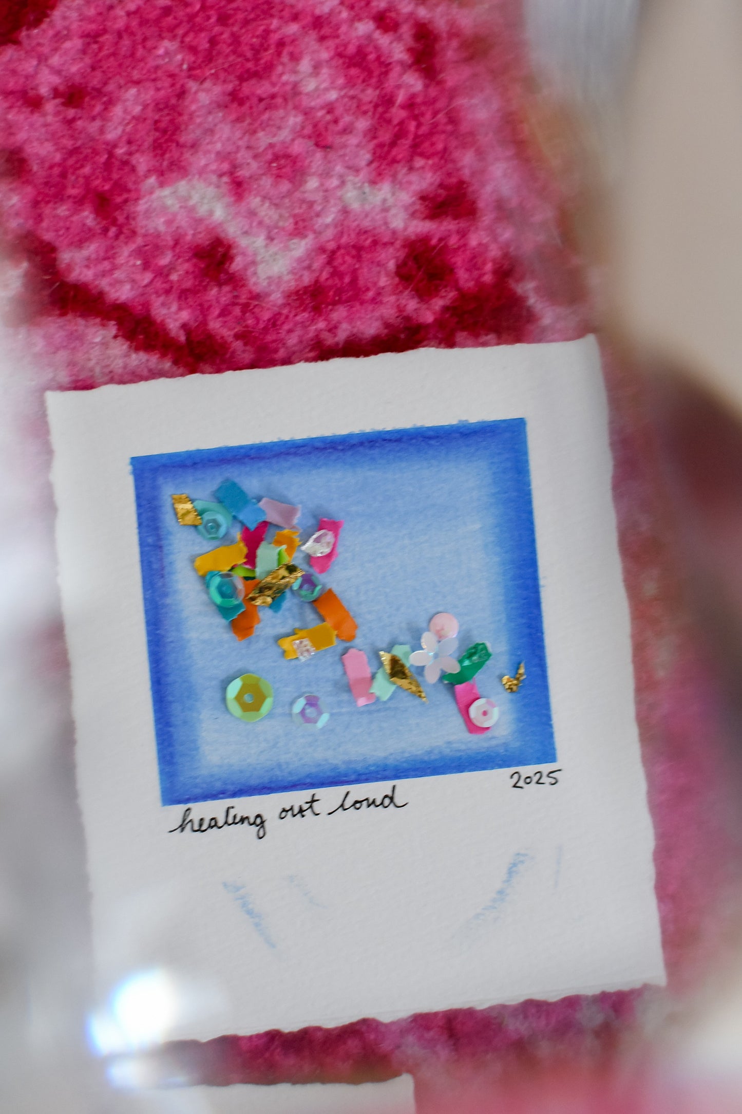 "healing out loud" Original Art