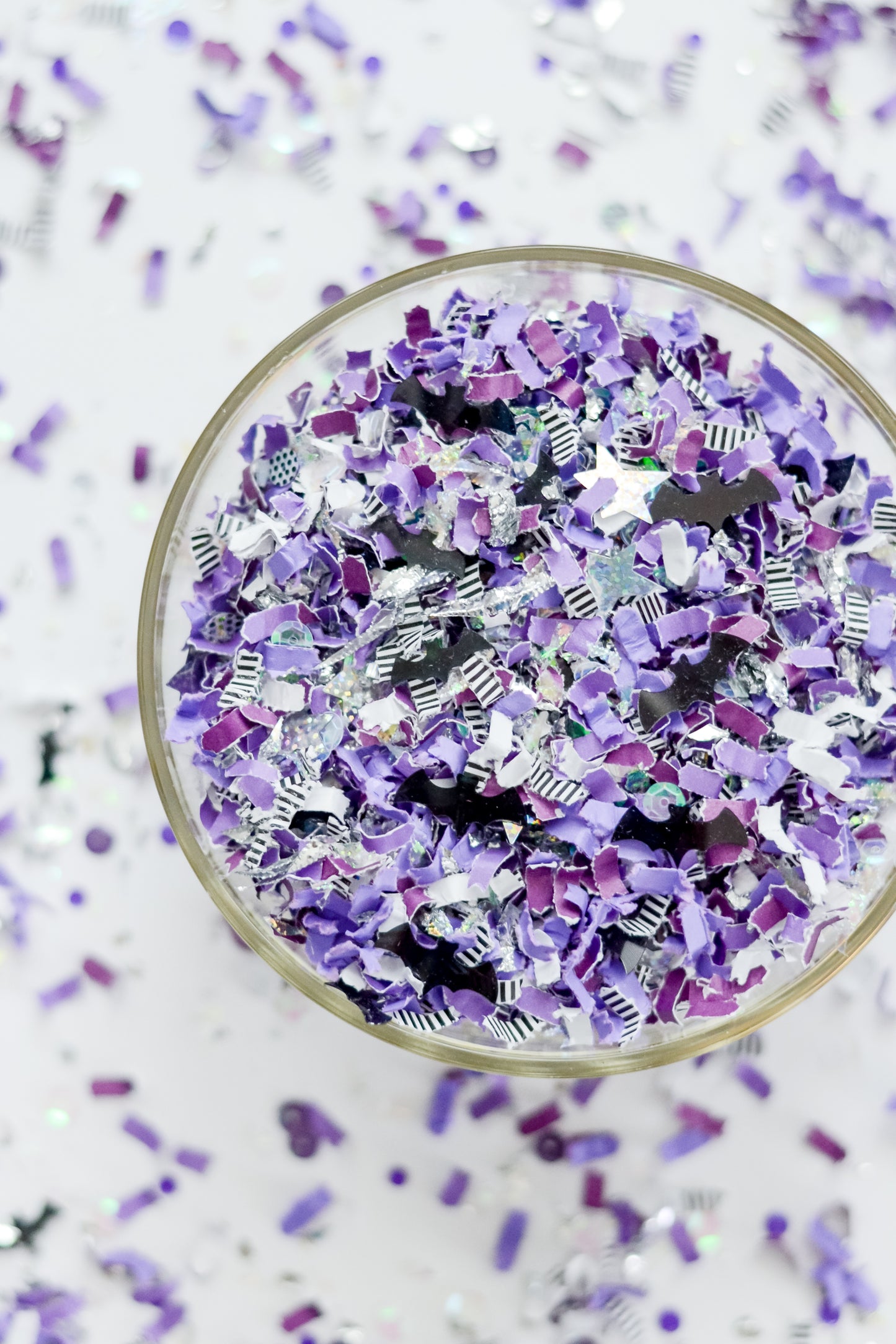 Bats Halloween Confetti Mix