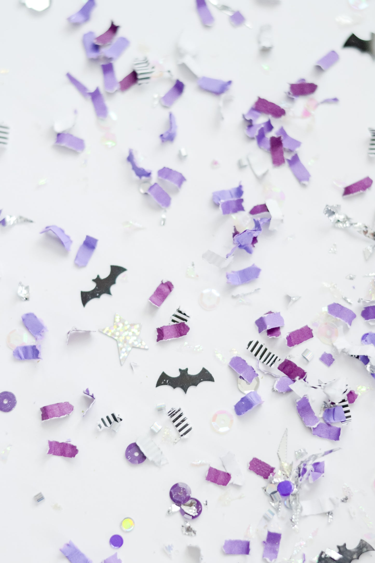 Bats Halloween Confetti Mix