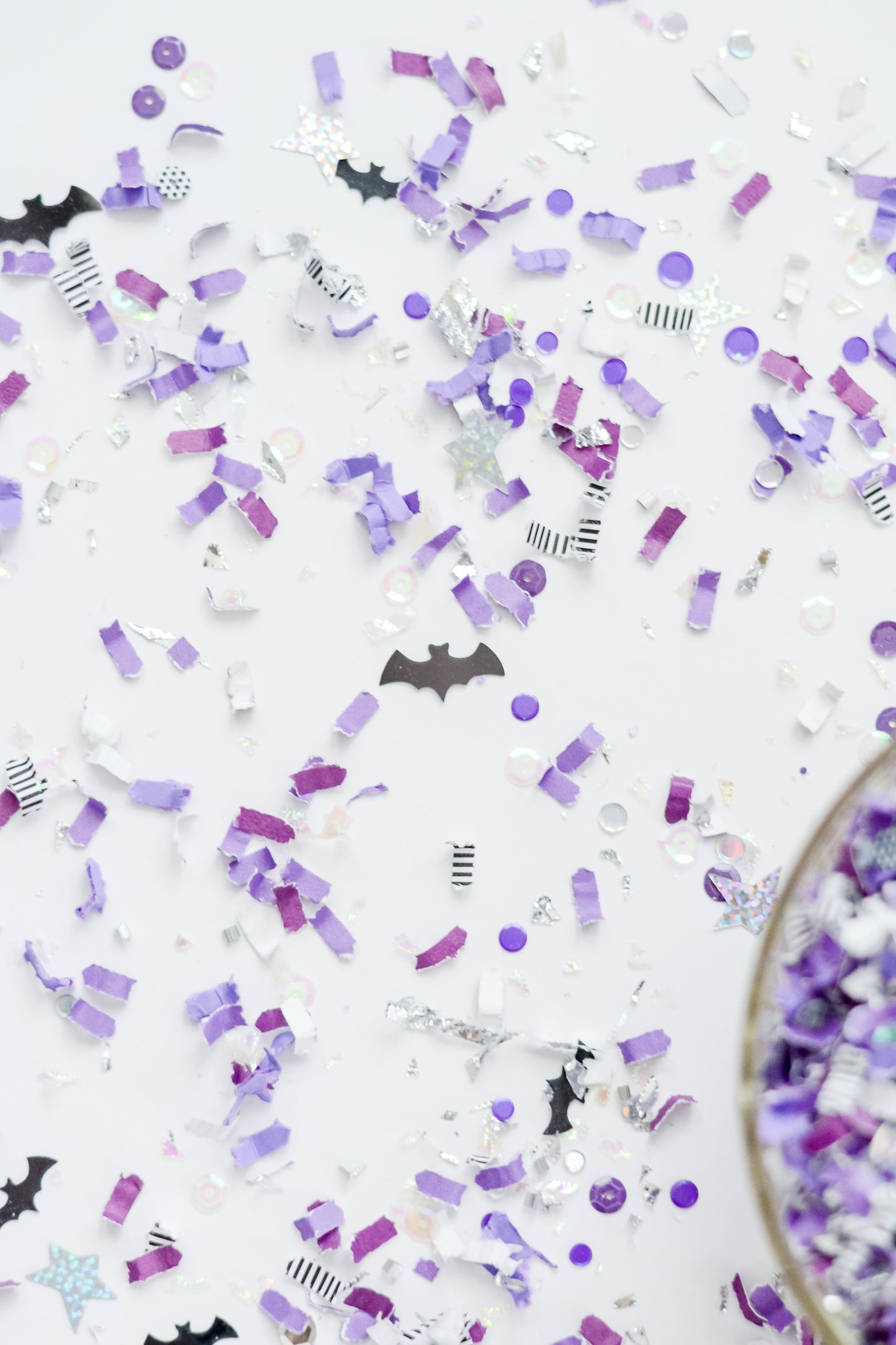 Bats Halloween Confetti Mix