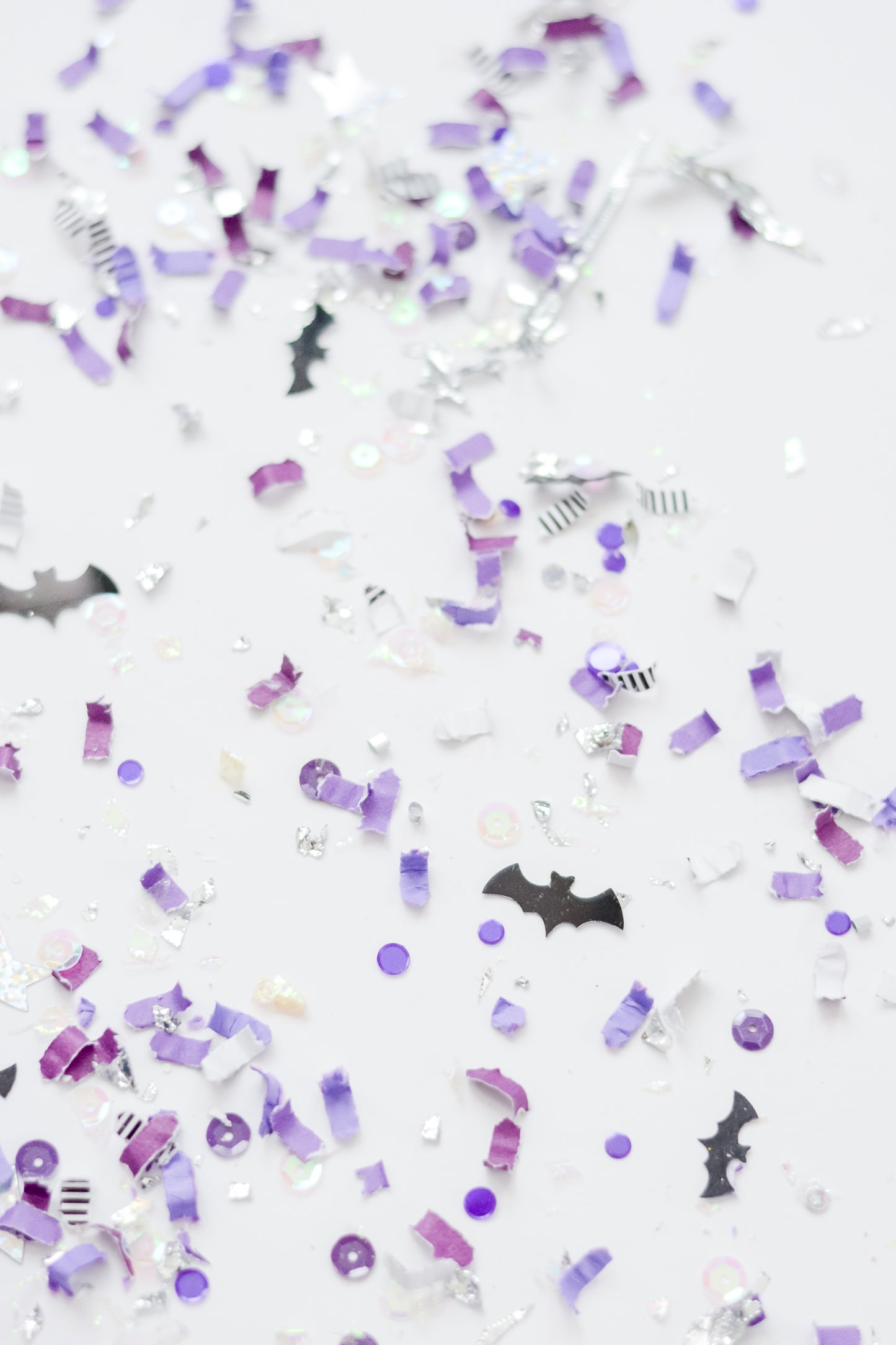 Bats Halloween Confetti Mix