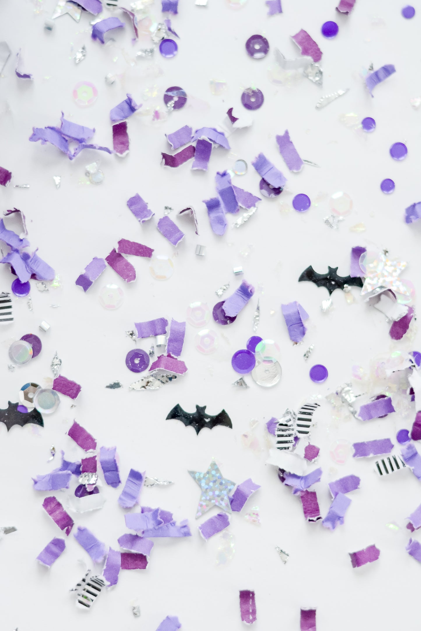 Bats Halloween Confetti Mix