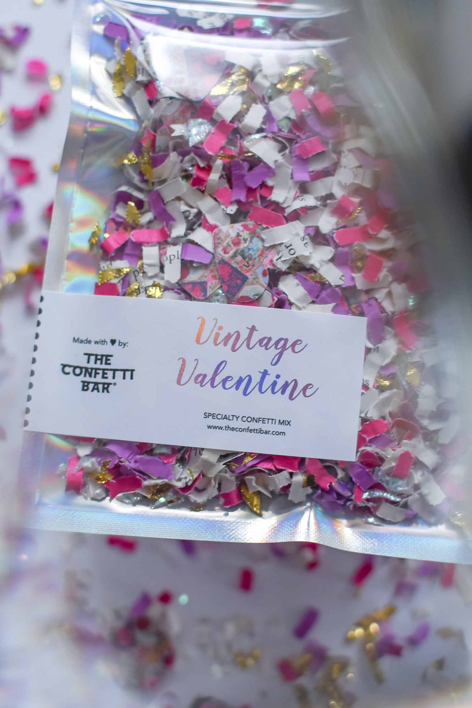 Vintage Valentine Confetti Mix