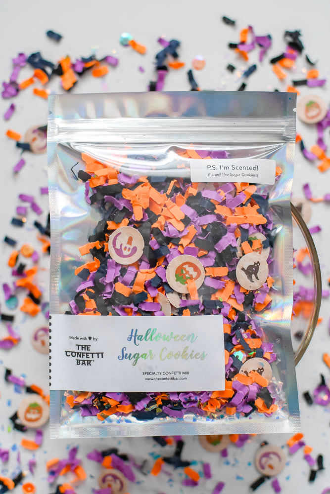 Halloween Sugar Cookies confetti mix