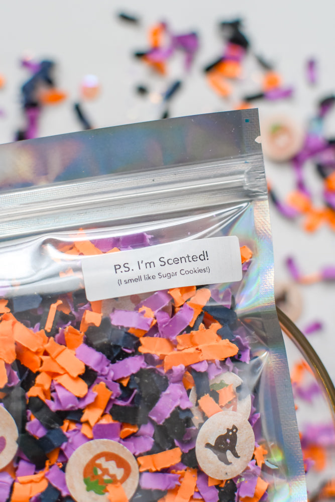 Halloween Sugar Cookies confetti mix