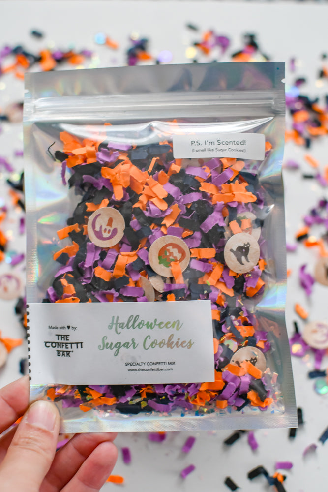 Halloween Sugar Cookies confetti mix