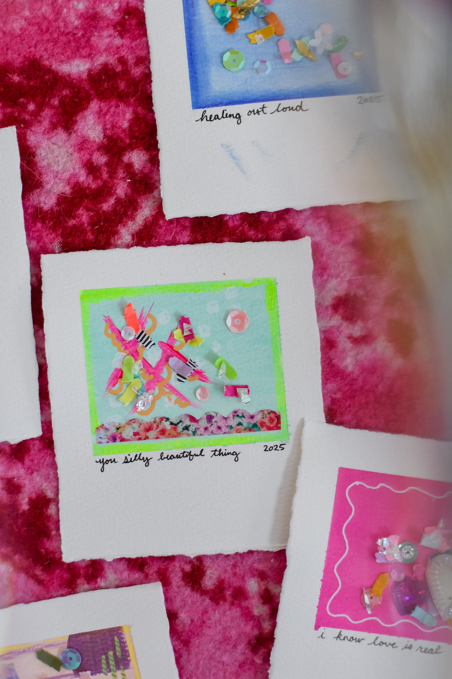 "you silly beautiful thing" Original Art