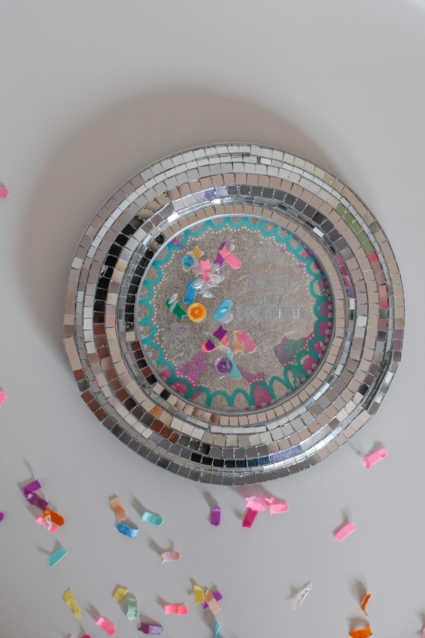 Messy & Beautiful Original Art - Framed 002