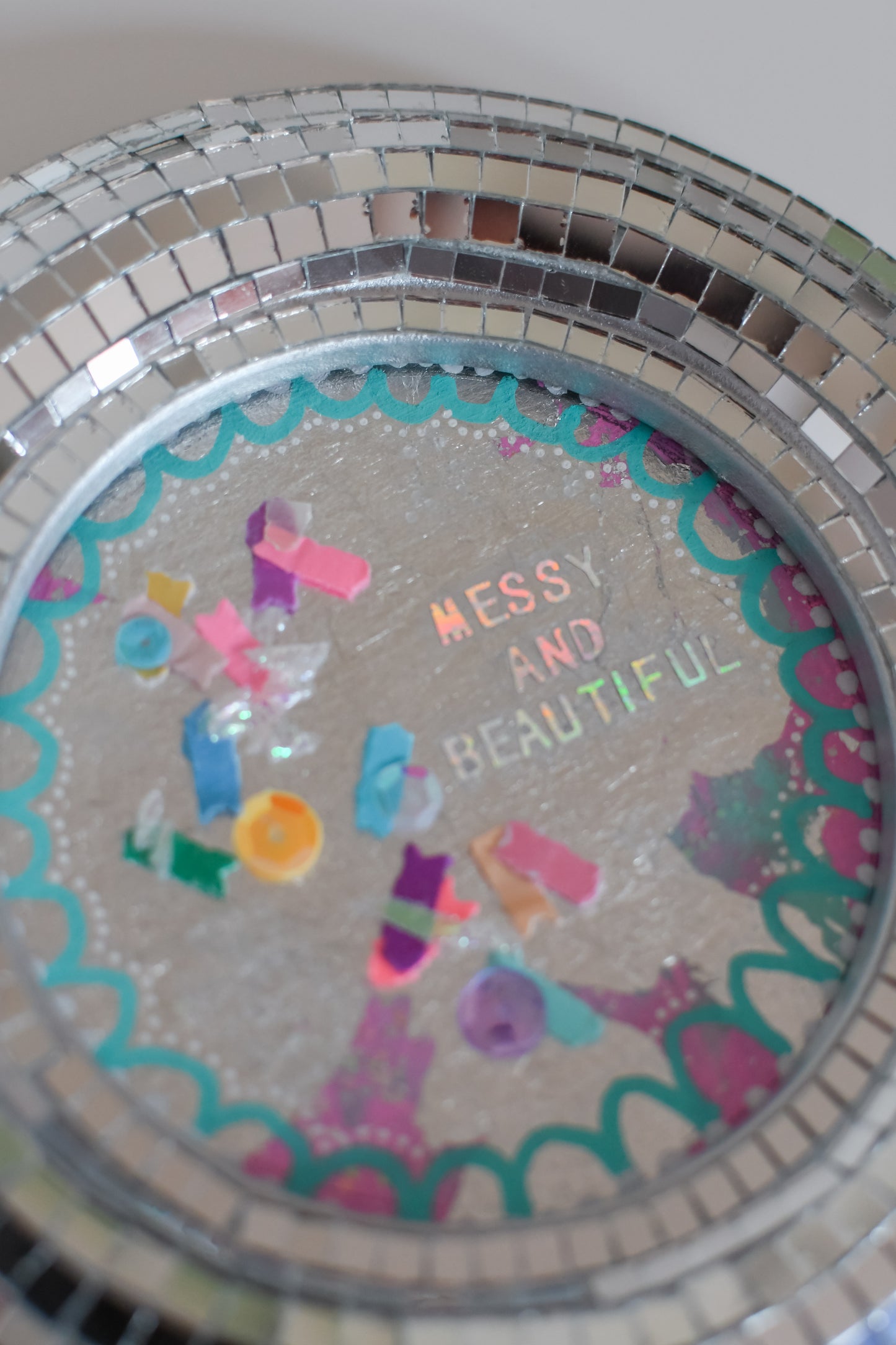 Messy & Beautiful Original Art - Framed 002