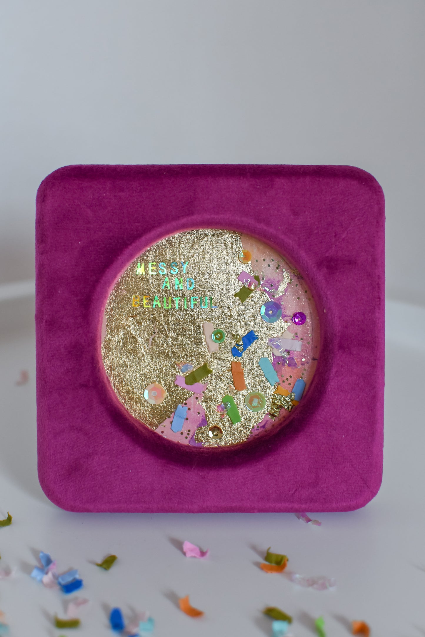 Messy & Beautiful Original Art - Framed 003