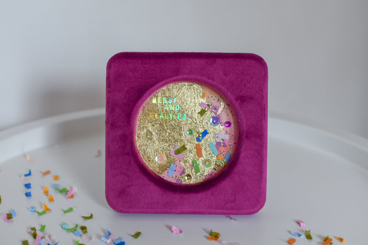 Messy & Beautiful Original Art - Framed 003