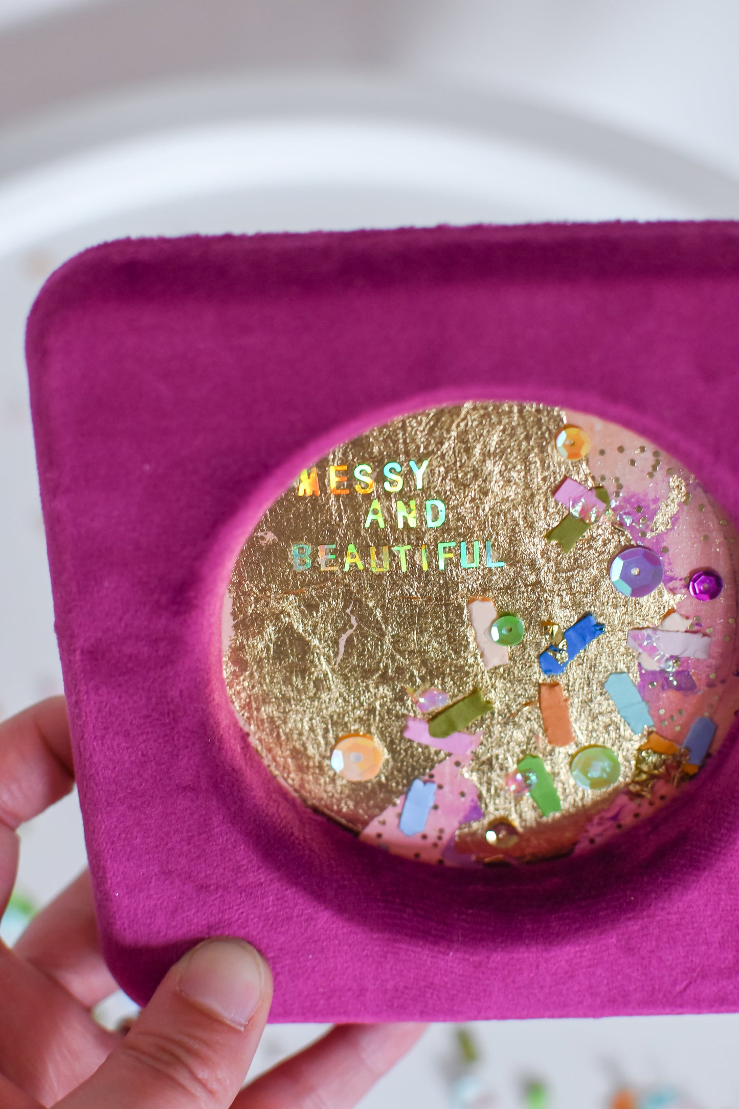 Messy & Beautiful Original Art - Framed 003
