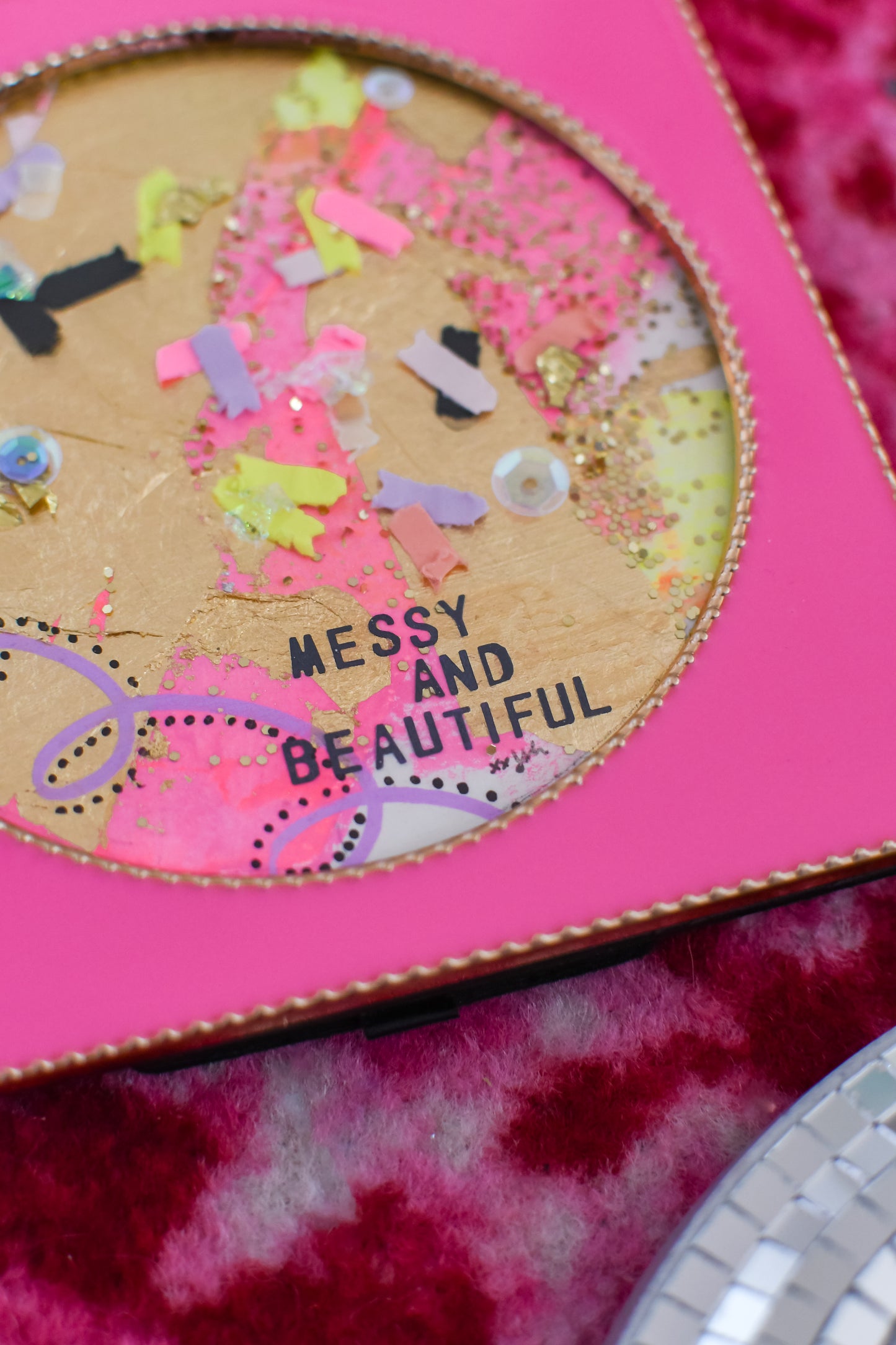 Messy & Beautiful Original Art - Framed 001