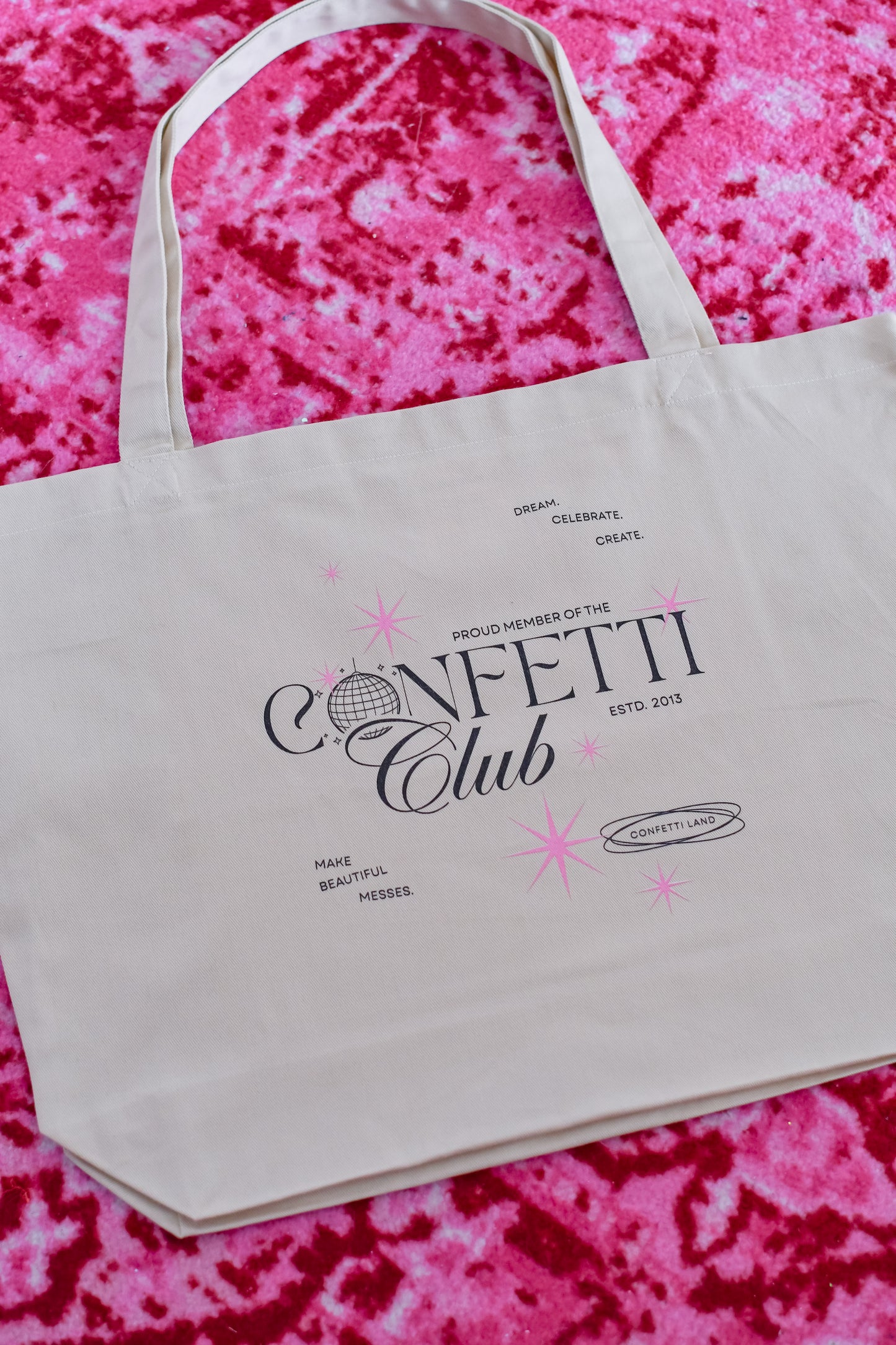 Confetti Club Tote Bag
