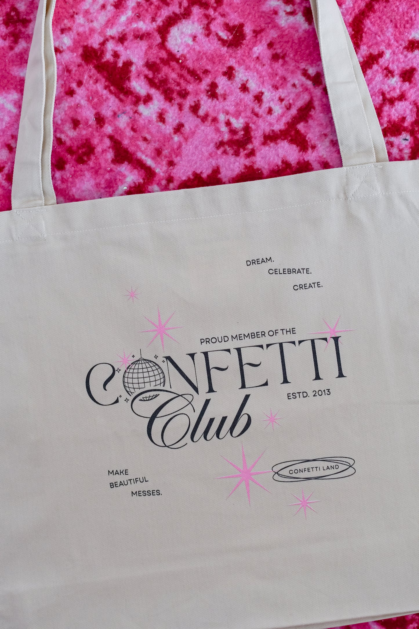 Confetti Club Tote Bag