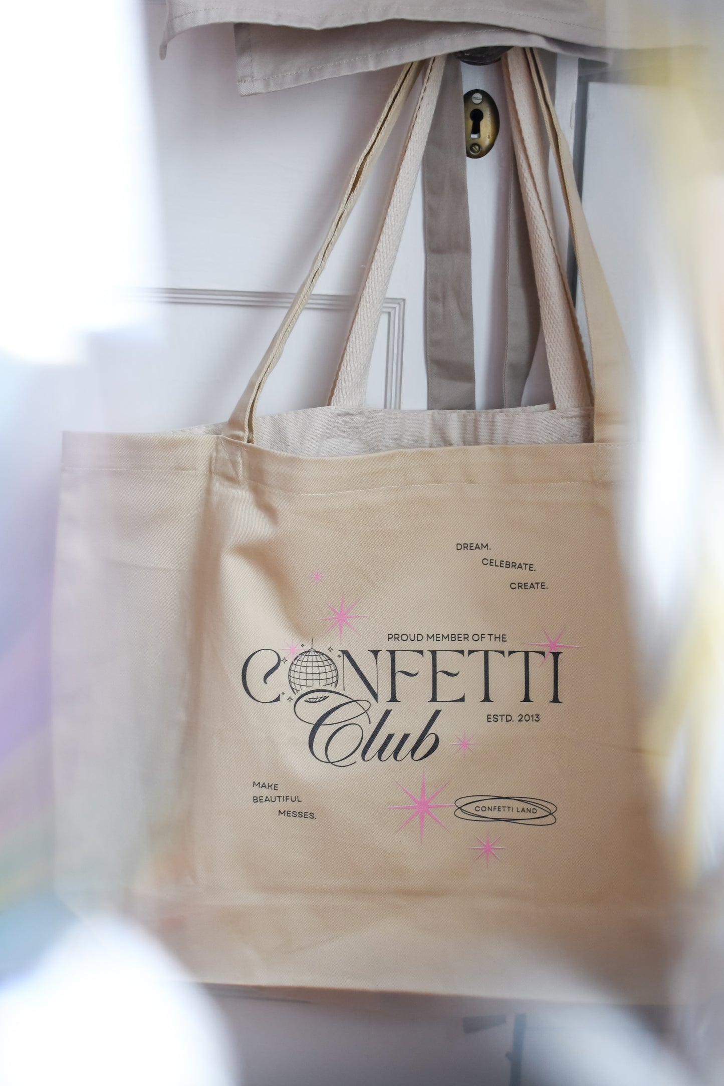 Confetti Club Tote Bag