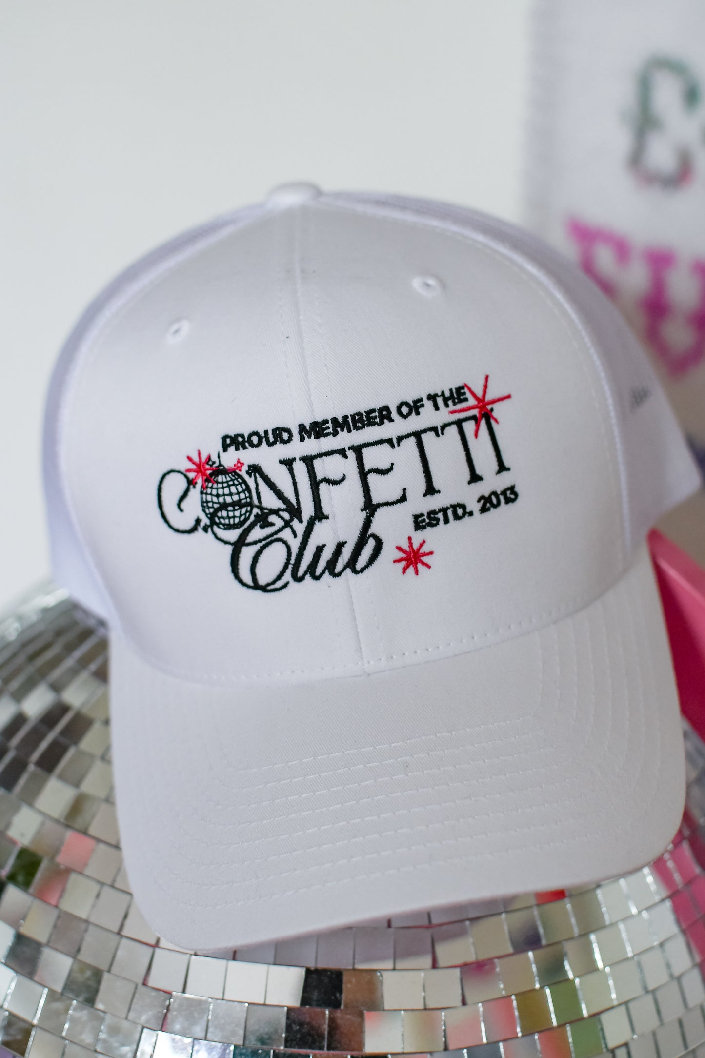 Confetti Club Trucker Hat