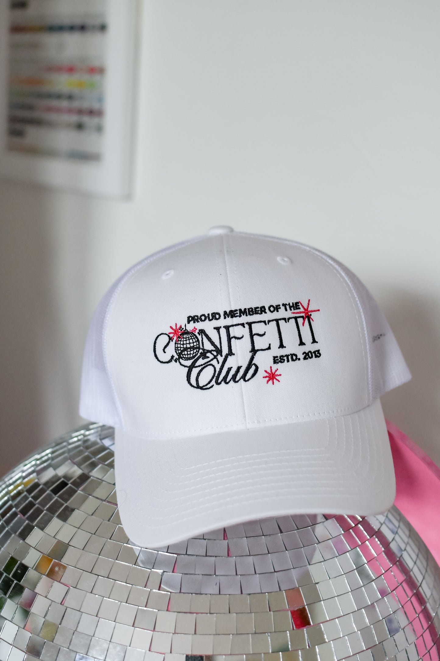 Confetti Club Trucker Hat