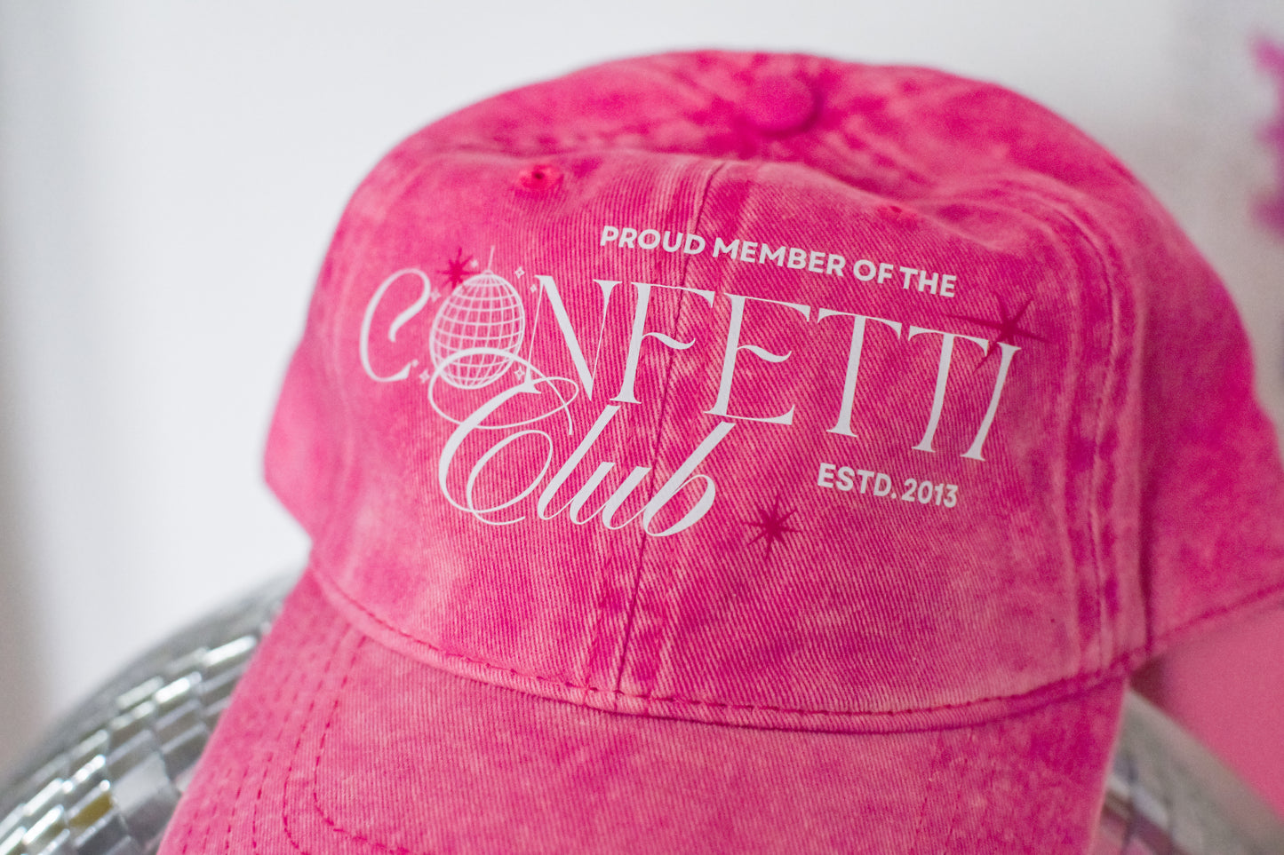 Confetti Club Vintage Hat