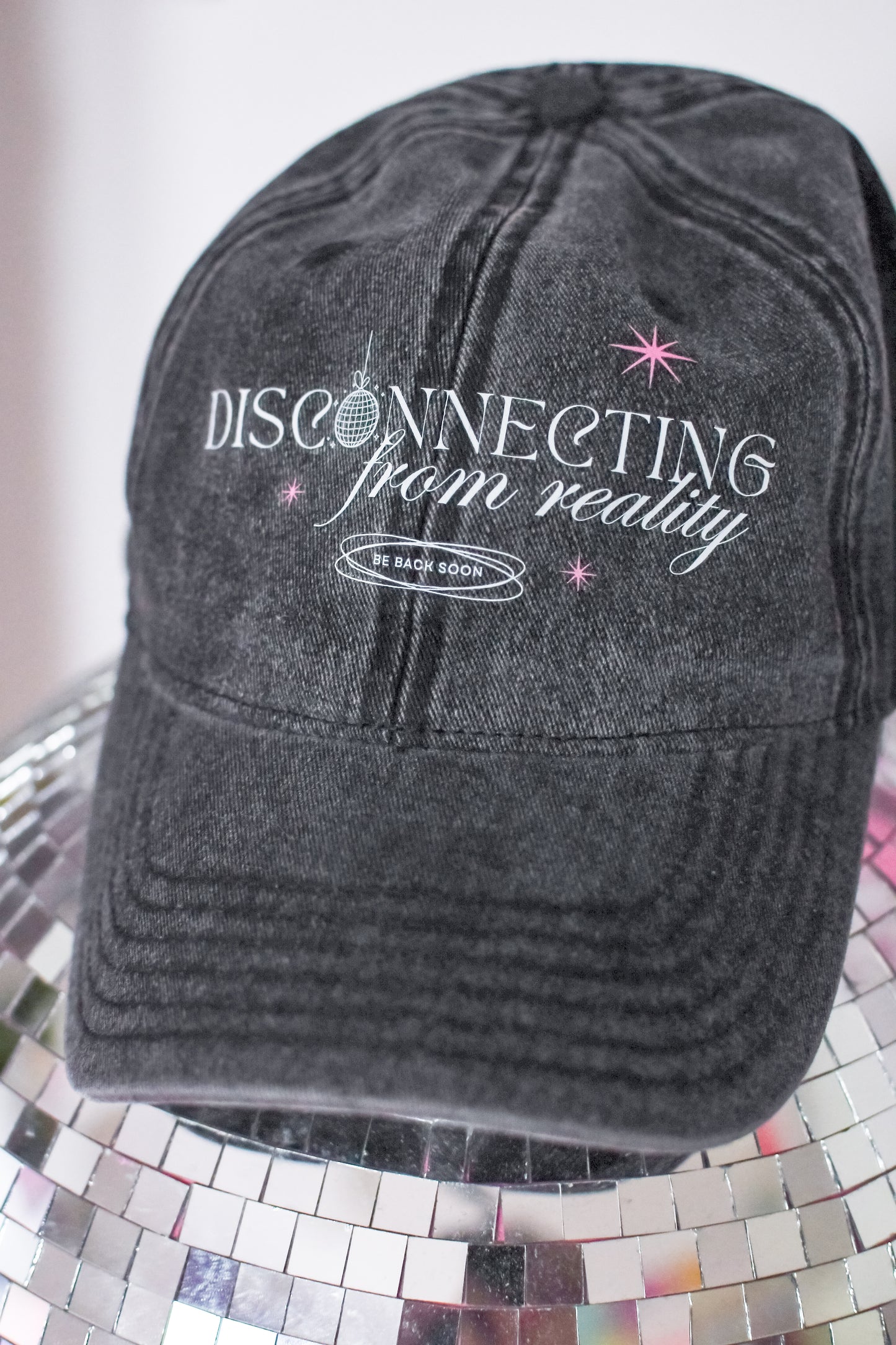 Disco-nnecting From Reality Vintage Hat