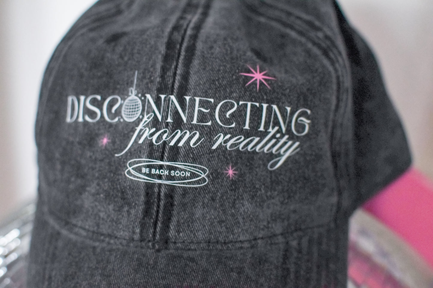 Disco-nnecting From Reality Vintage Hat