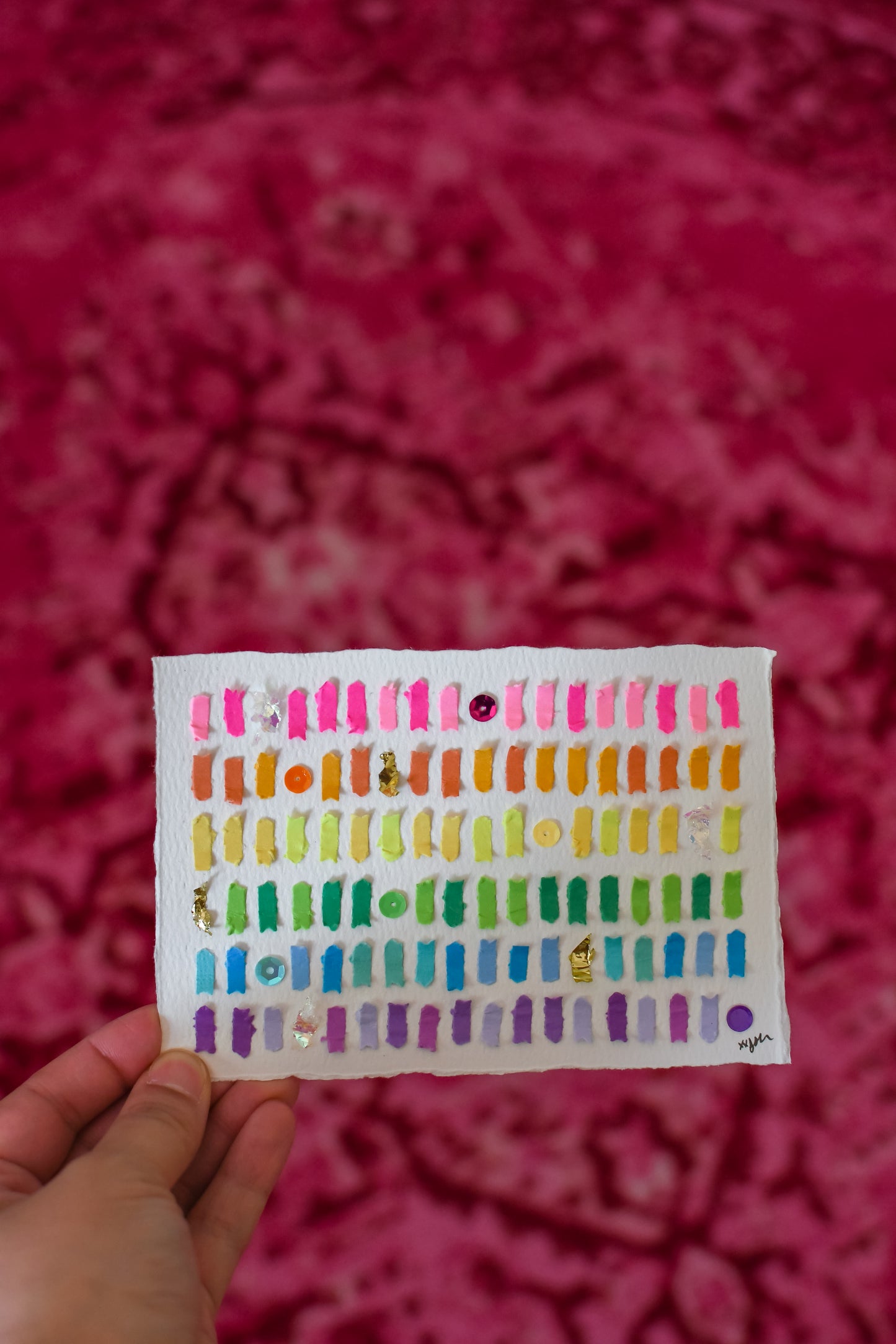Confetti Swatch 003 Original Art