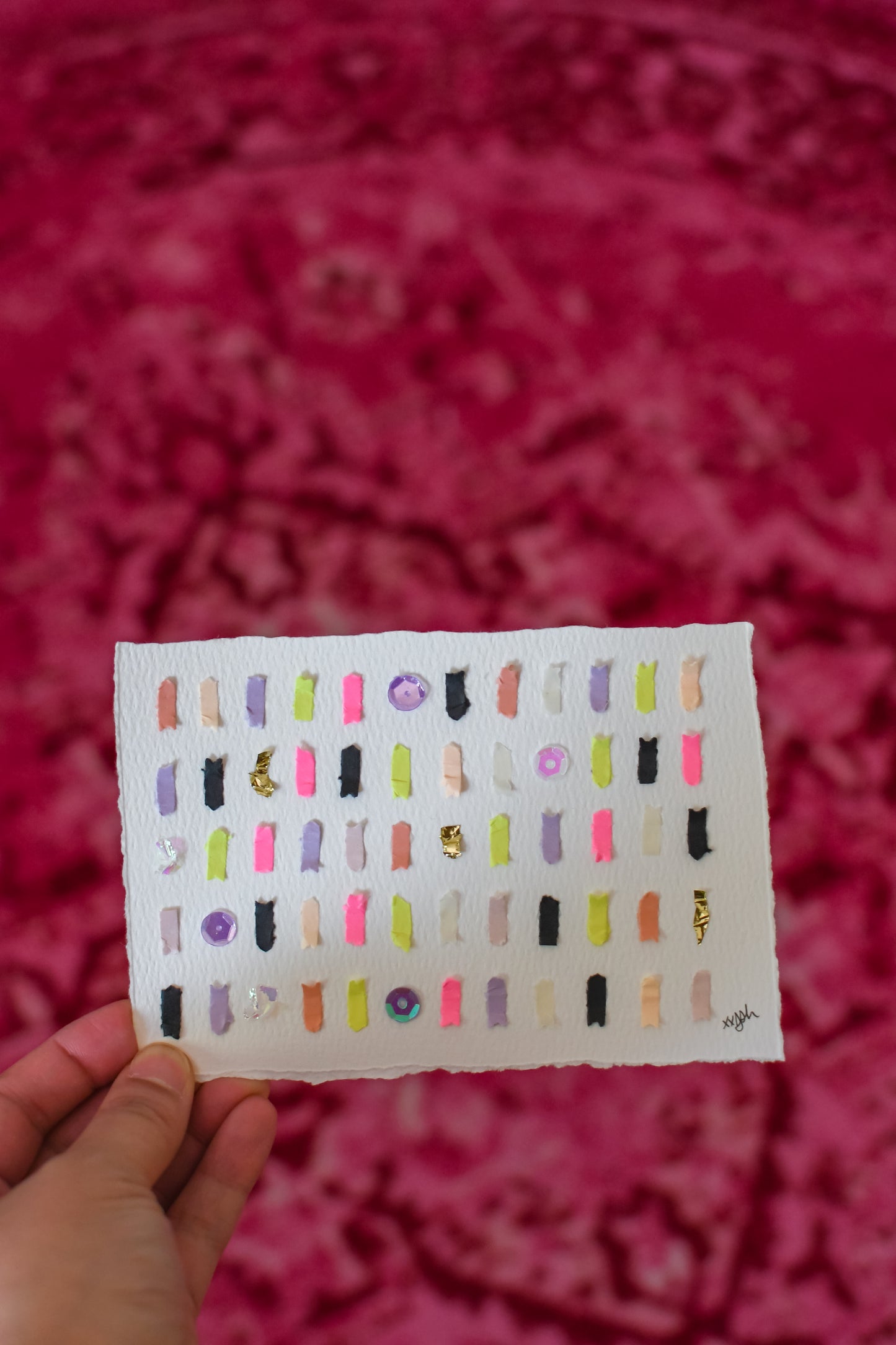 Confetti Swatch 002 Original Art