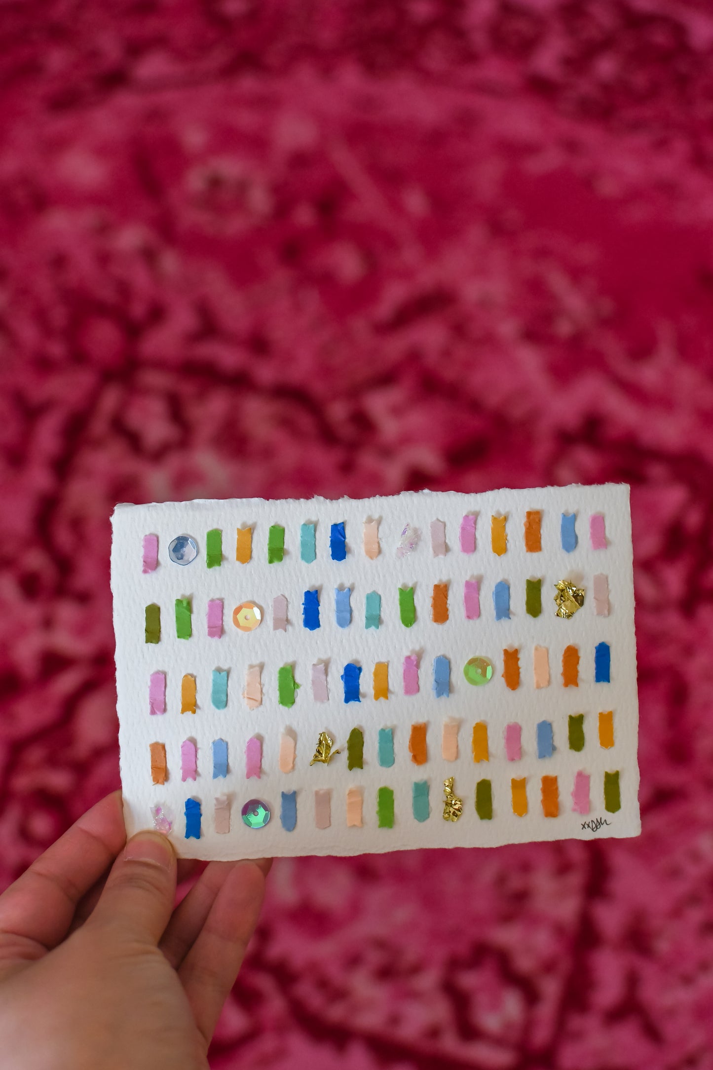 Confetti Swatch 001 Original Art