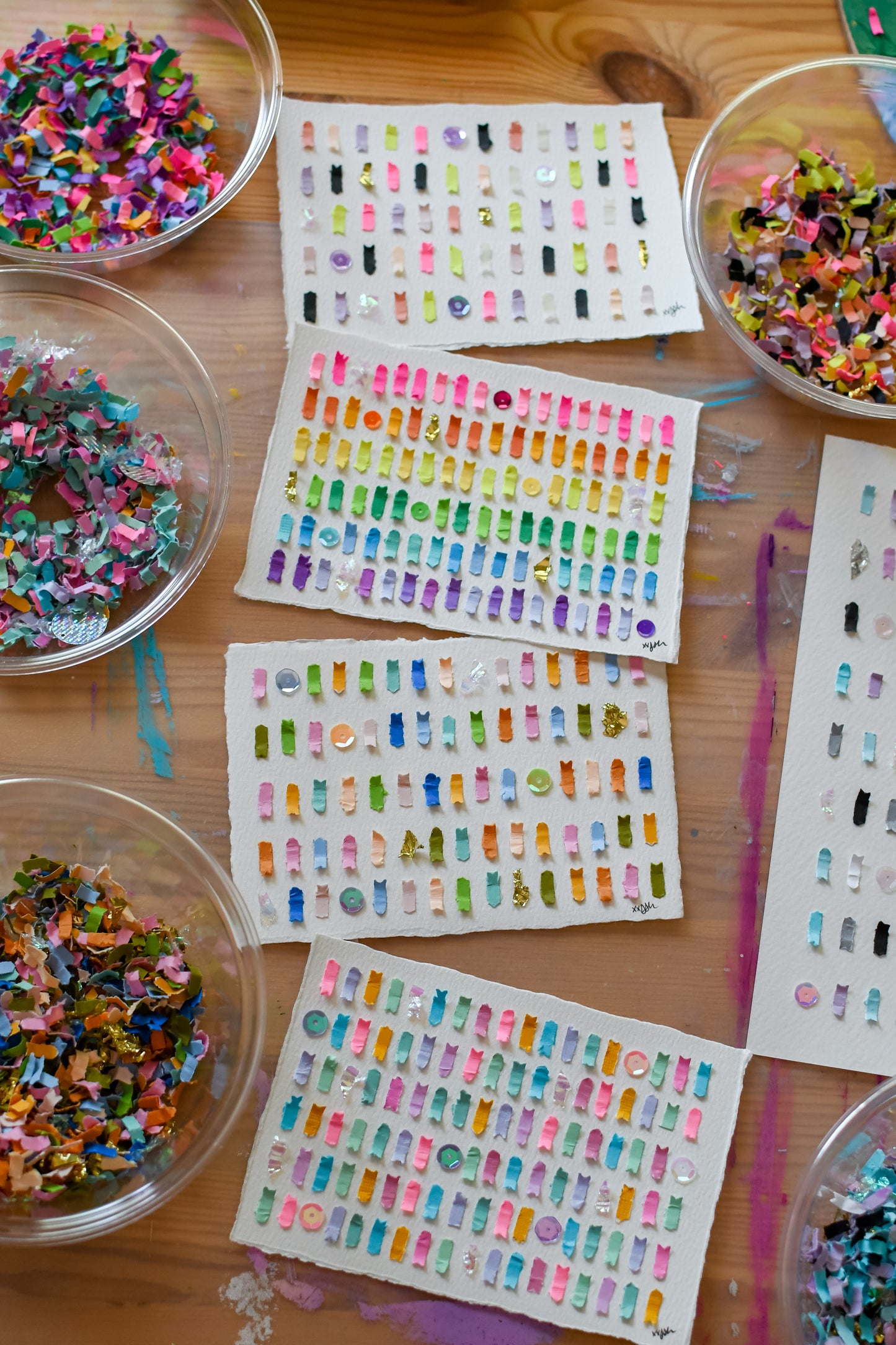 Confetti Swatch 002 Original Art