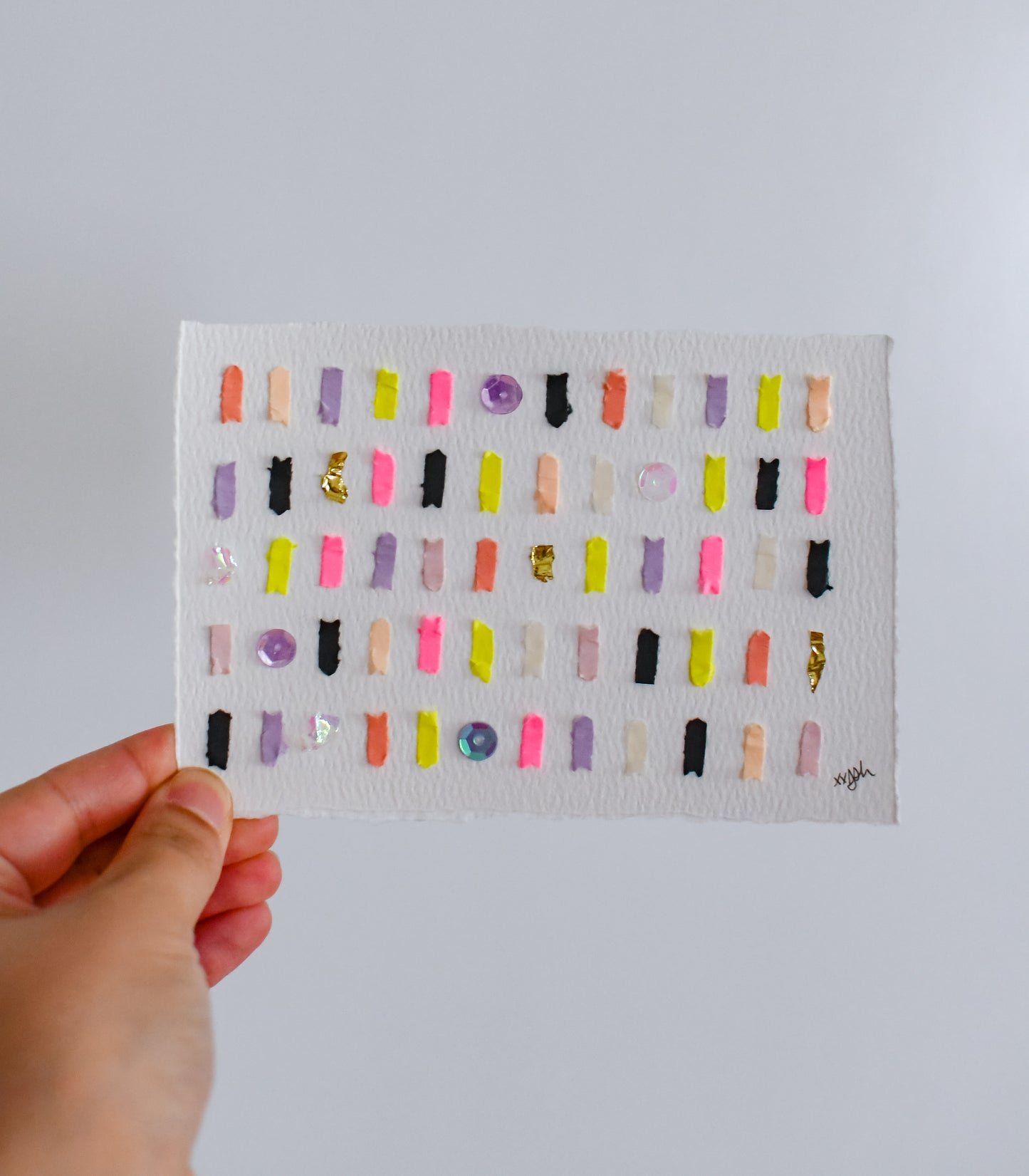 Confetti Swatch 002 Original Art