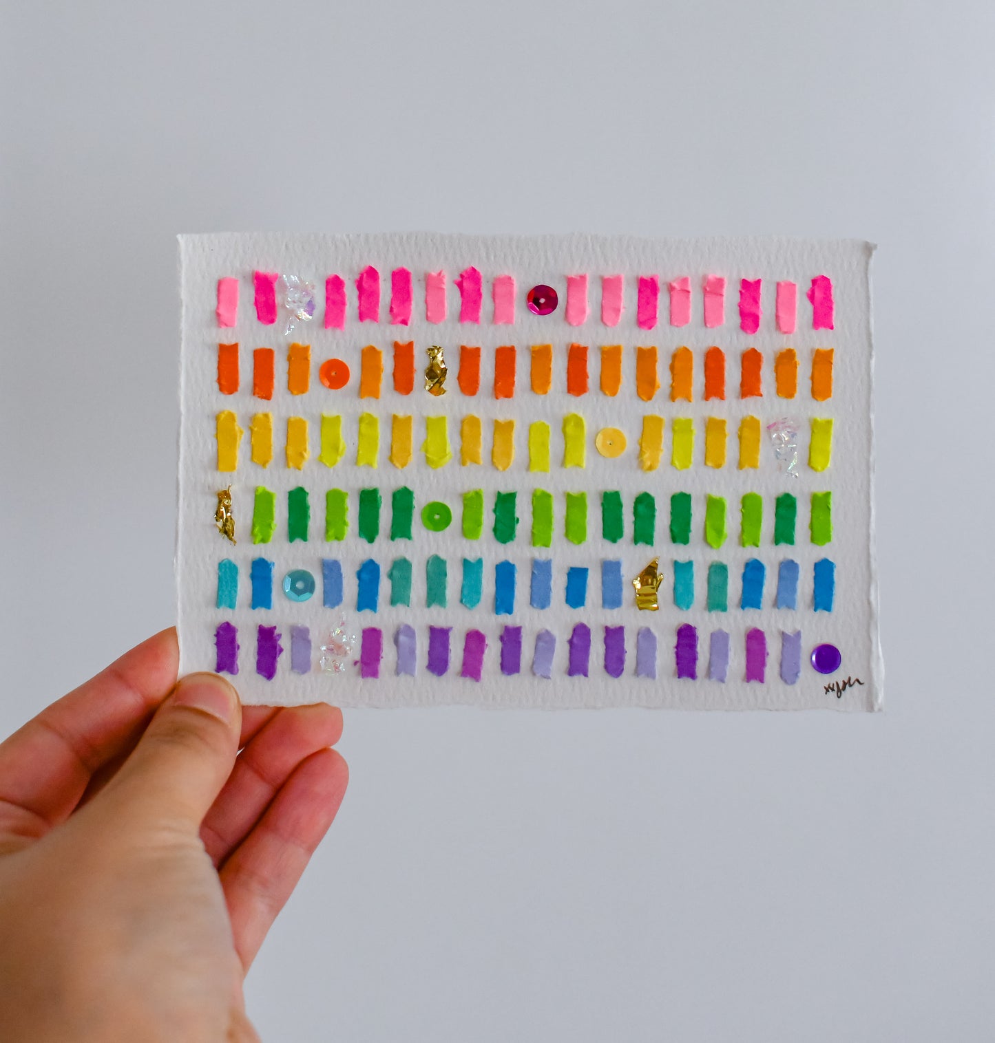 Confetti Swatch 003 Original Art