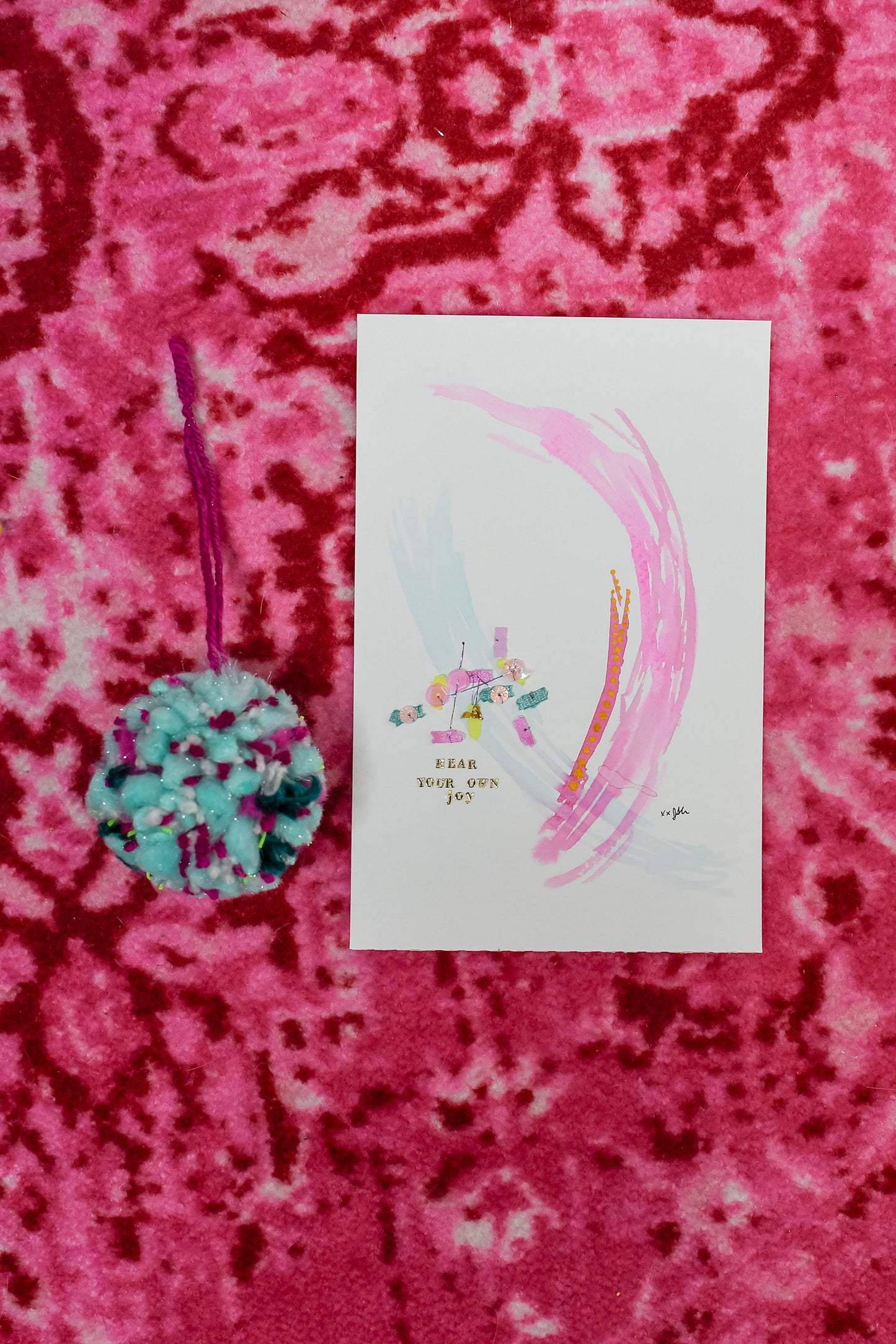 hear your own joy original art piece