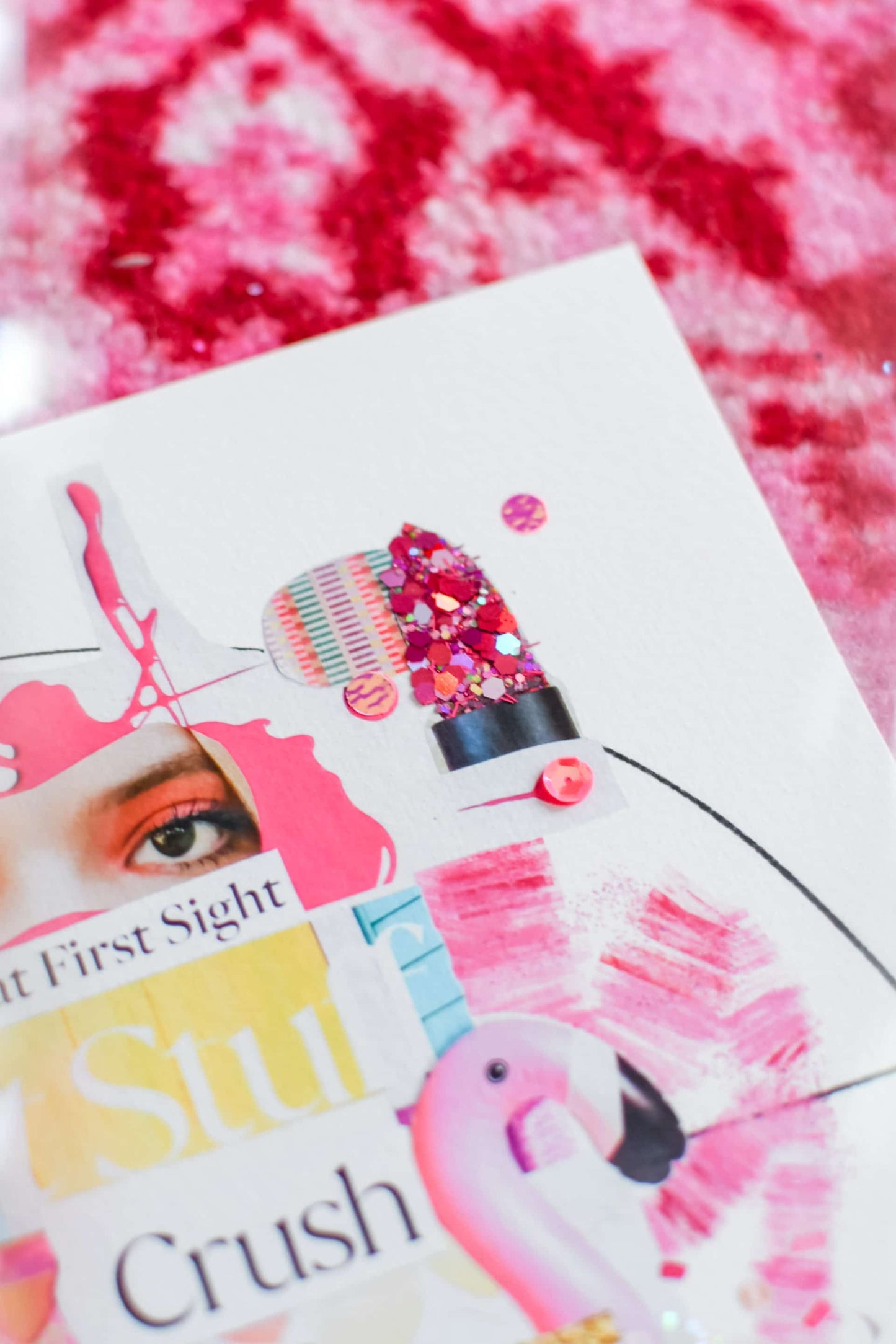 collage art print by Jessica Serra Huizenga