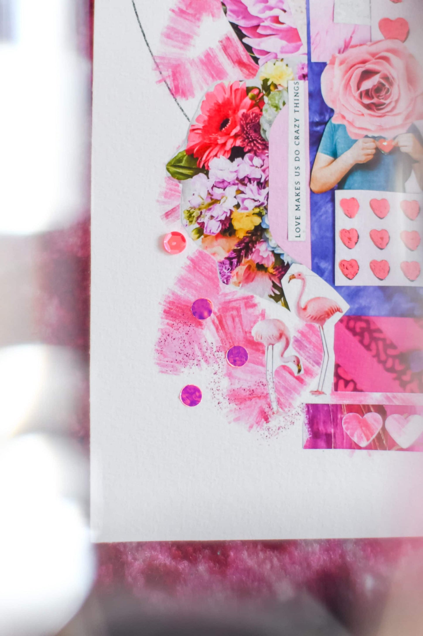 collage art print by Jessica Serra Huizenga