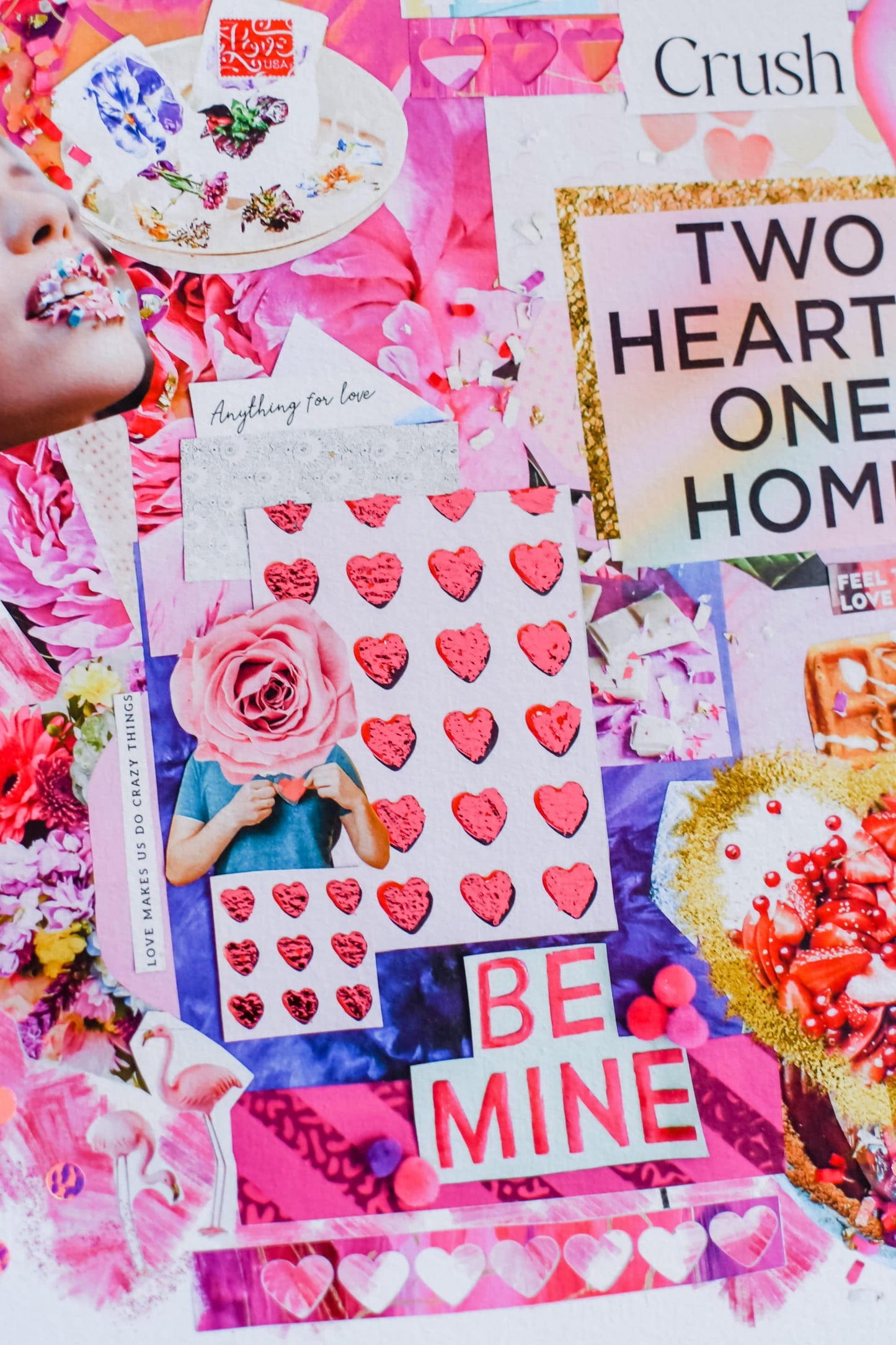 collage art print by Jessica Serra Huizenga