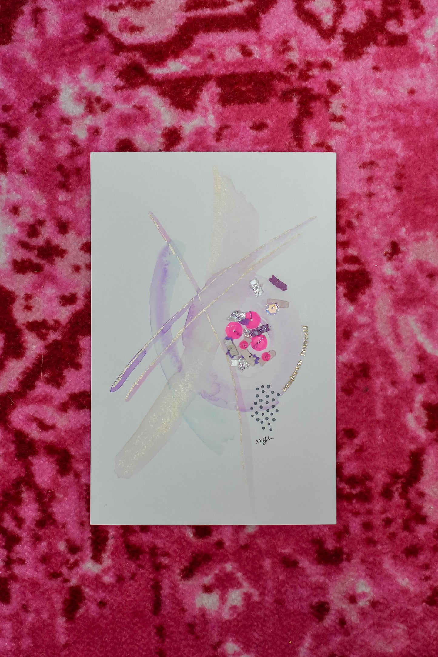 outdream yourself original art piece