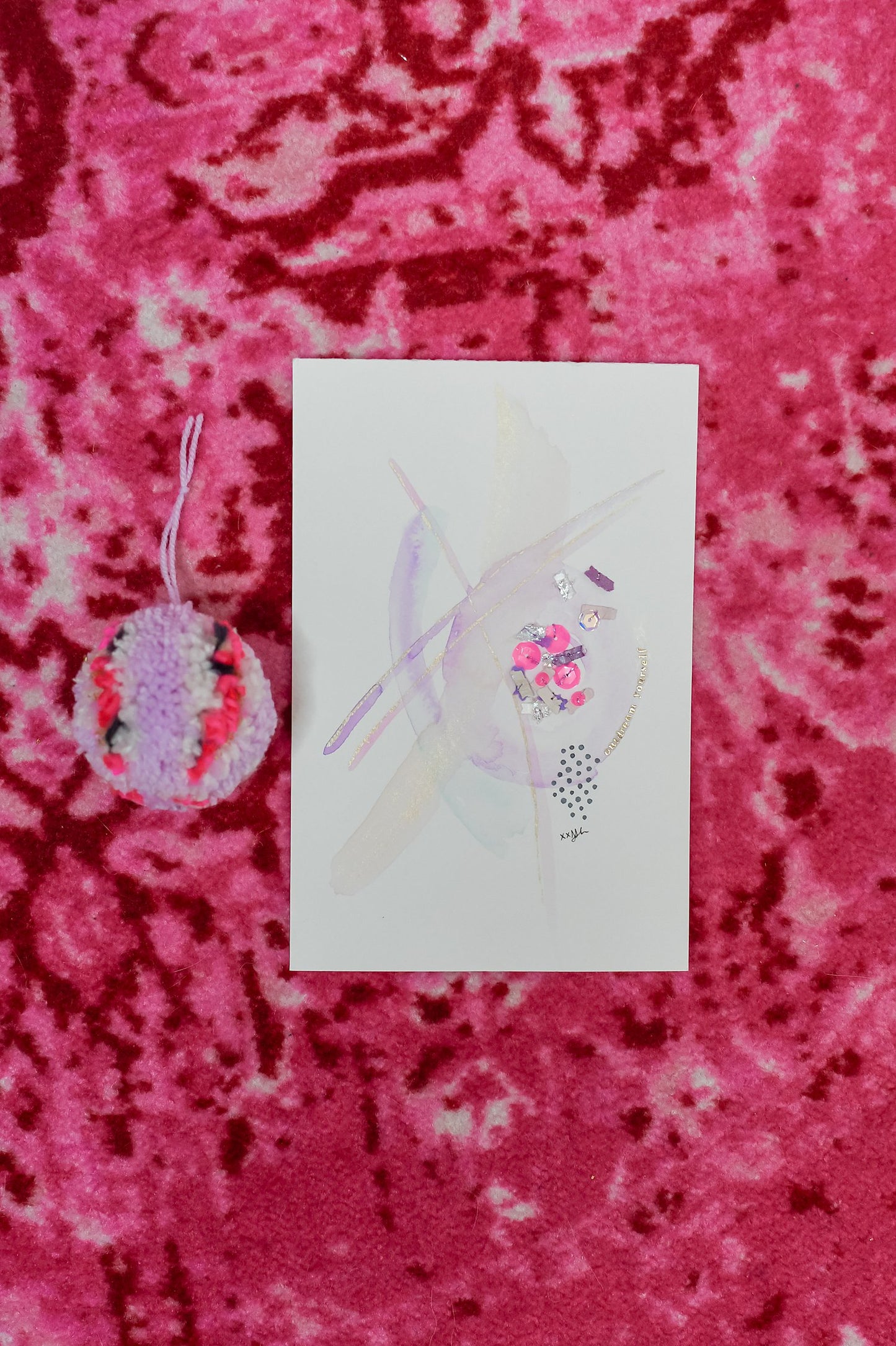 outdream yourself original art piece