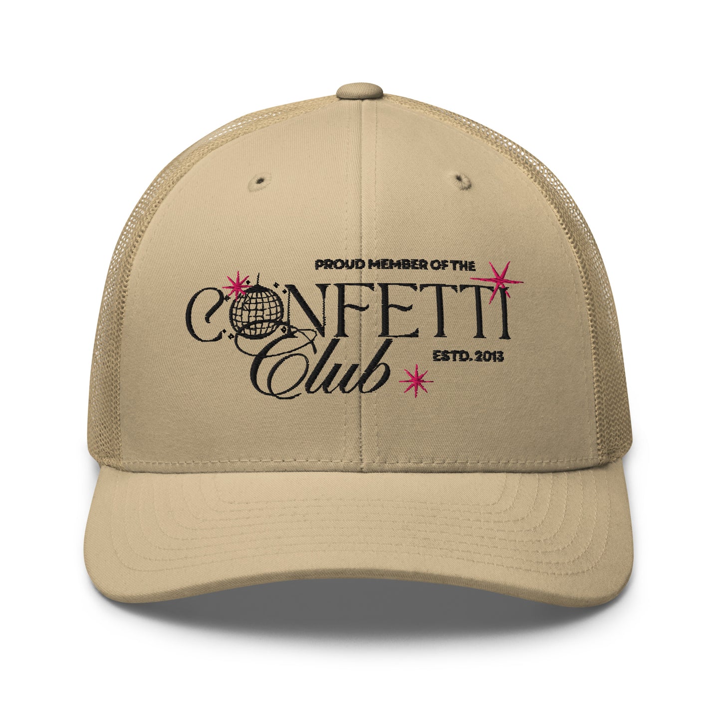 Confetti Club Trucker Hat