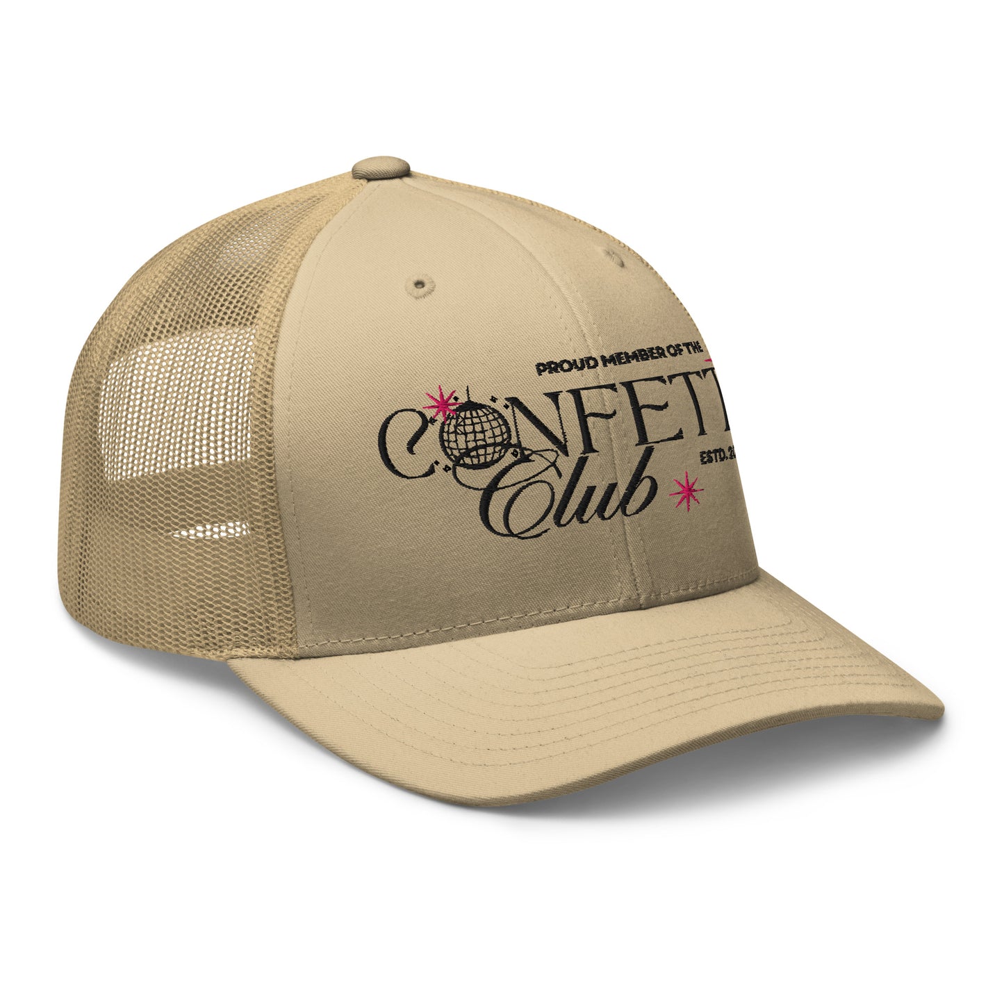 Confetti Club Trucker Hat